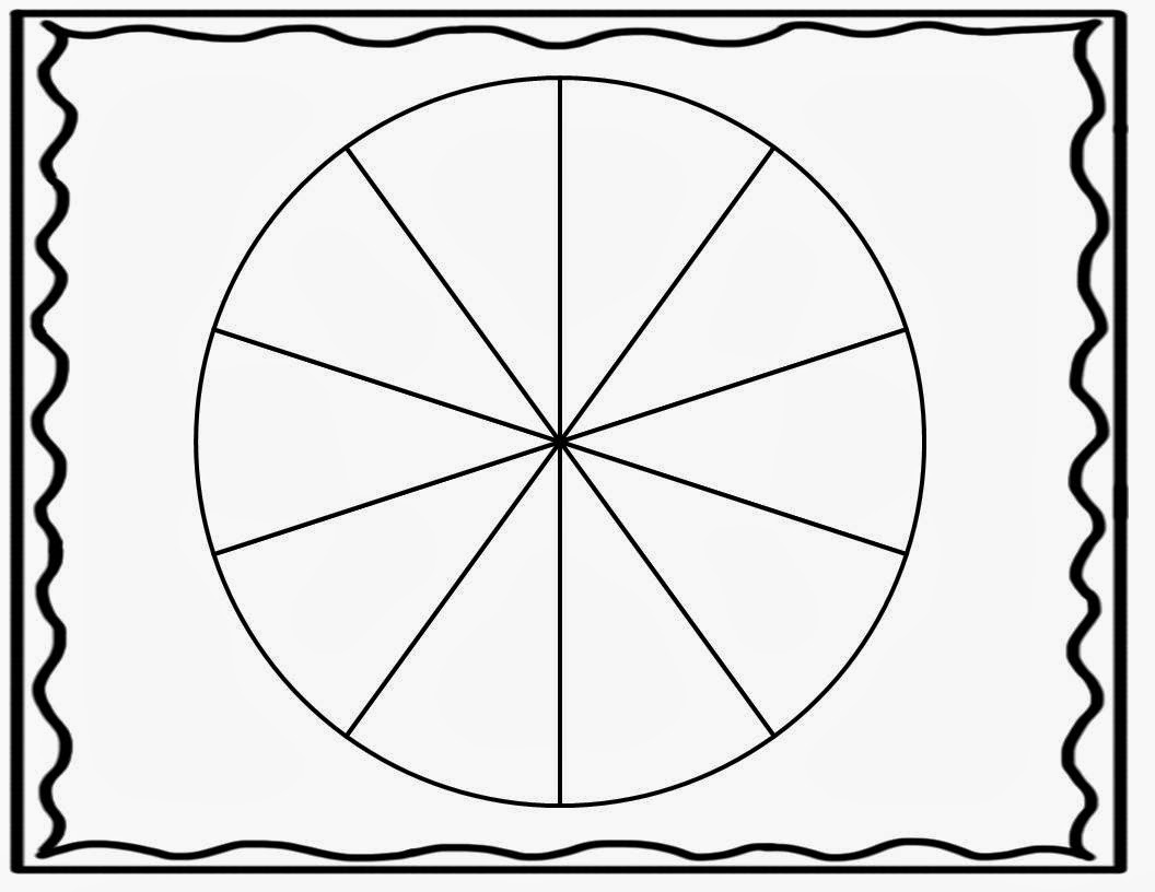 Blank Probability Spinner Template 268057