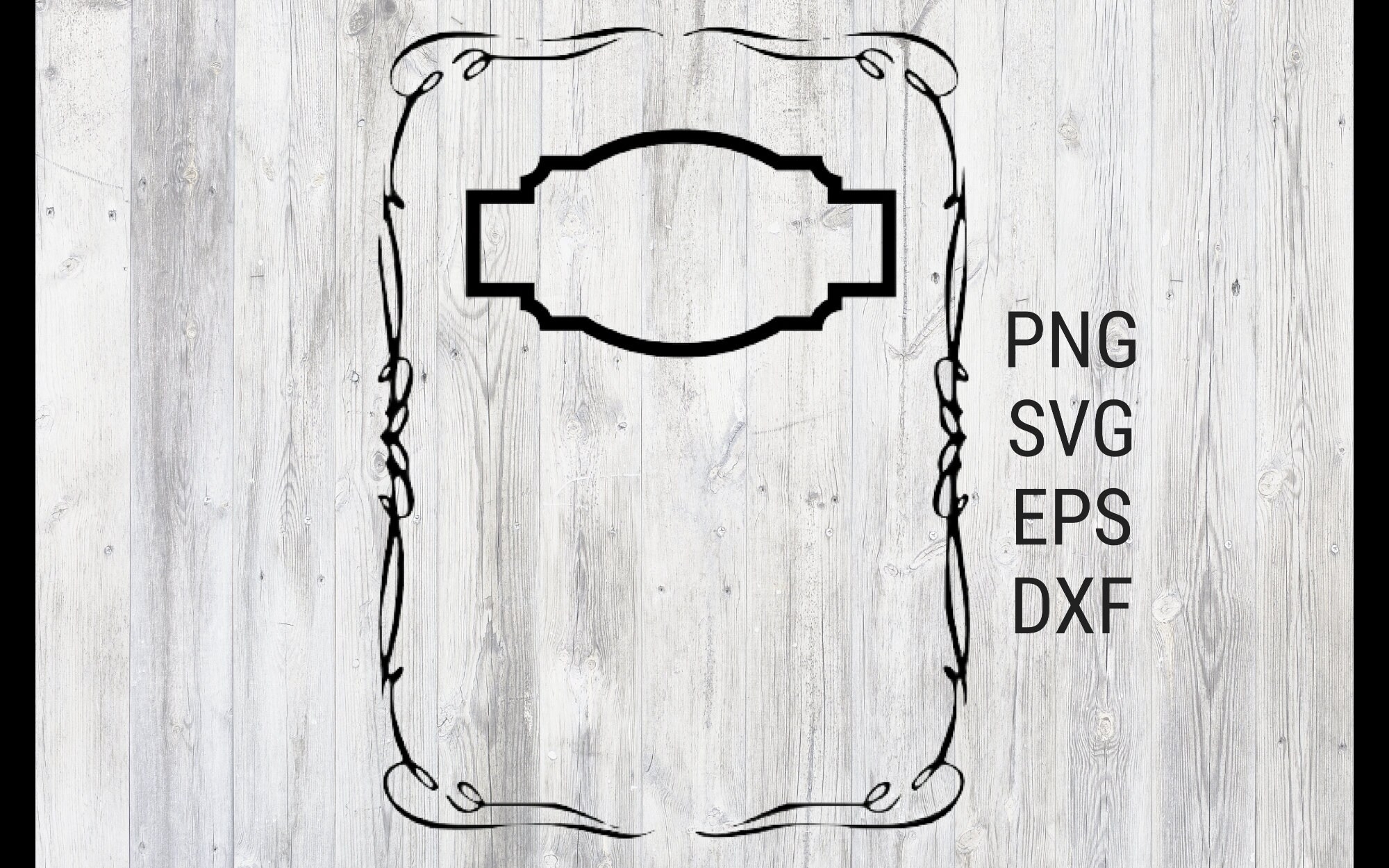 Blank Whiskey whisky Label SVG Png Eps Dxf Digital Download Create Your Own Label Etsy