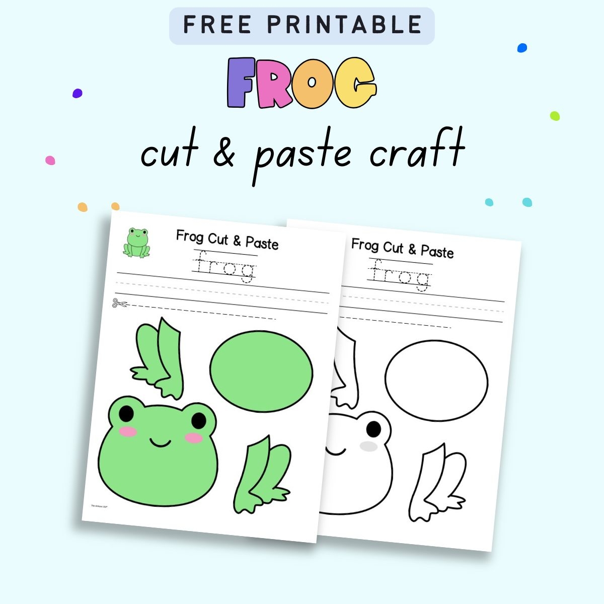 Free Printable Template Of A Frog