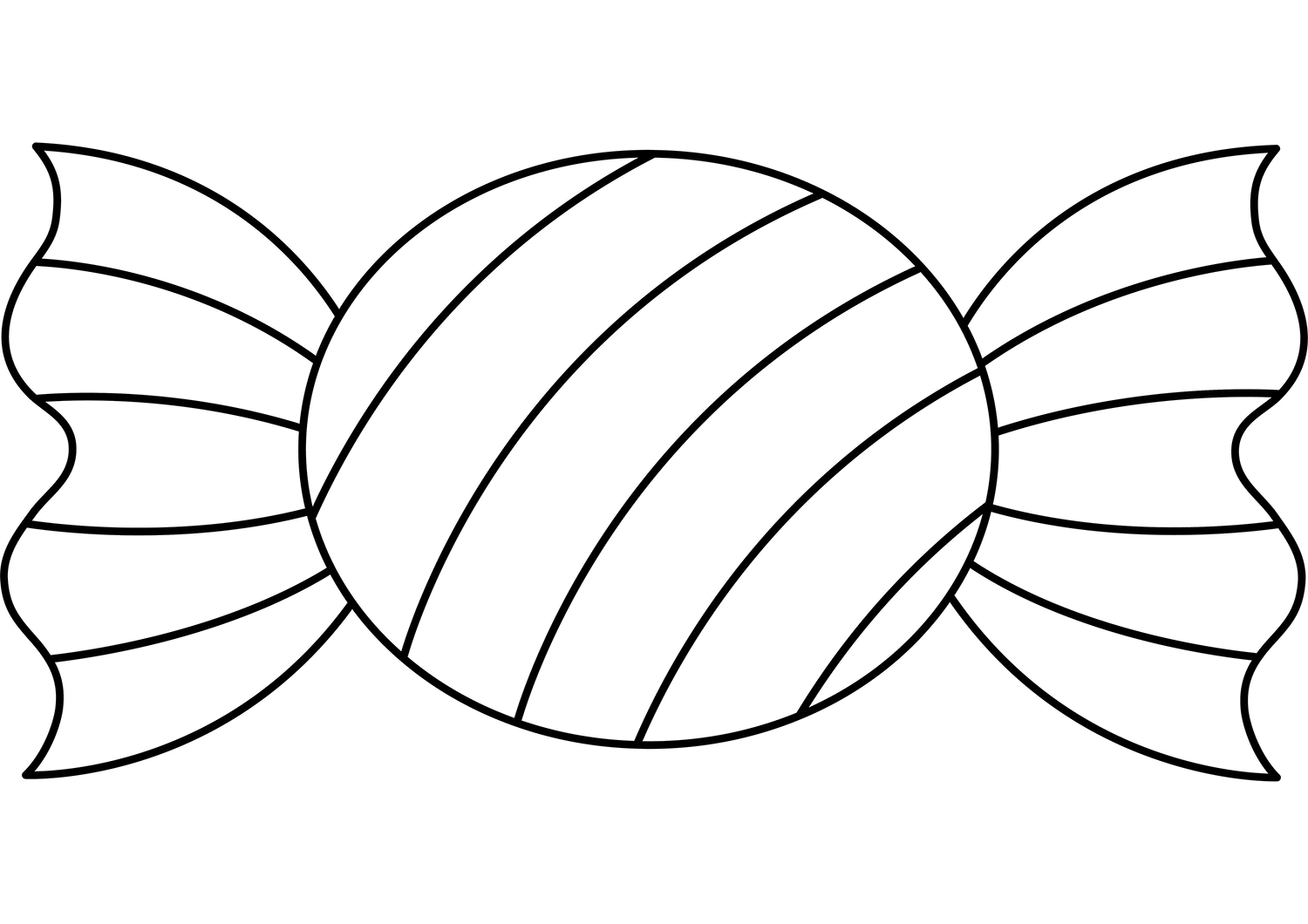Candy Template Free Printable