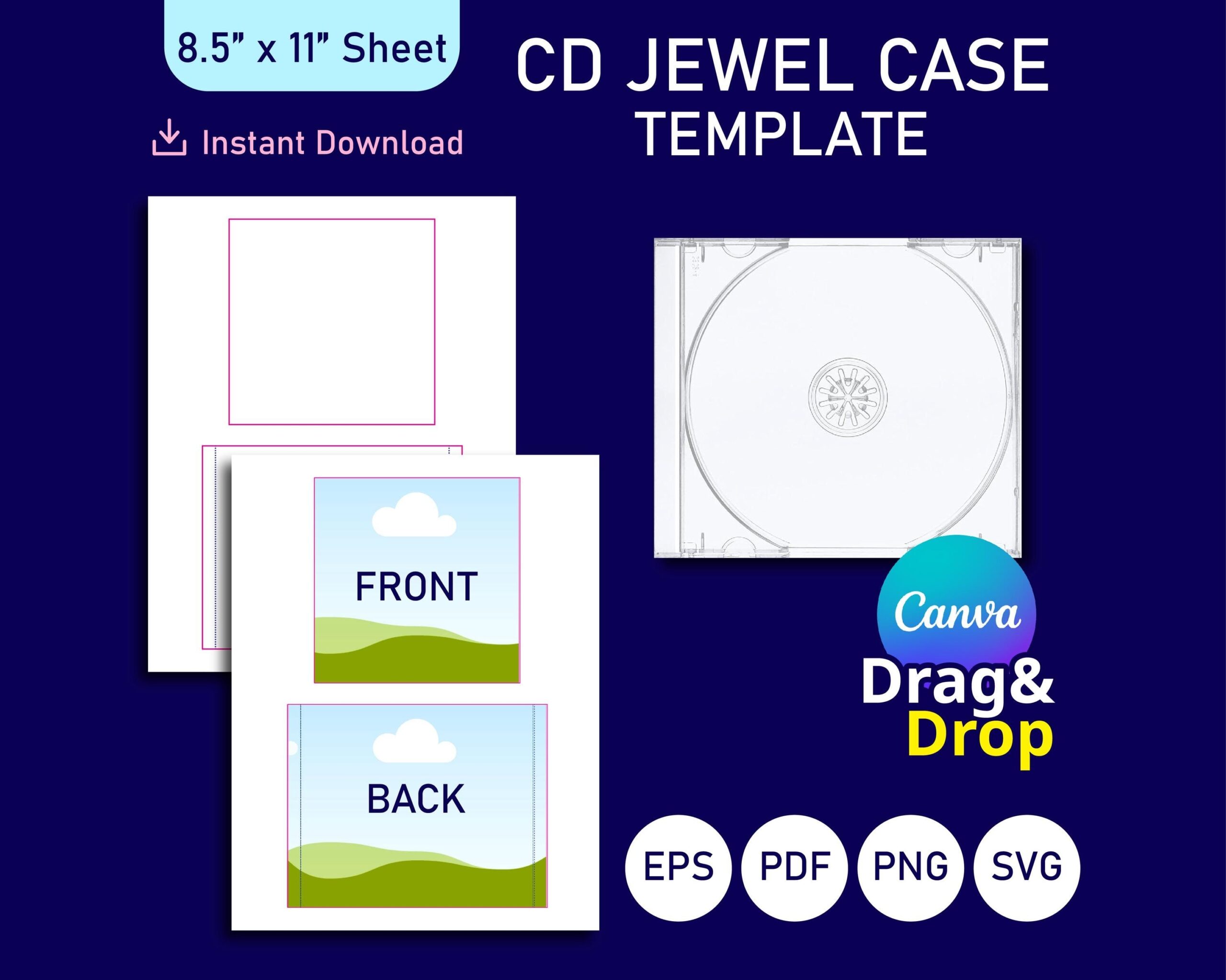 Free Printable Cd Booklet Template
