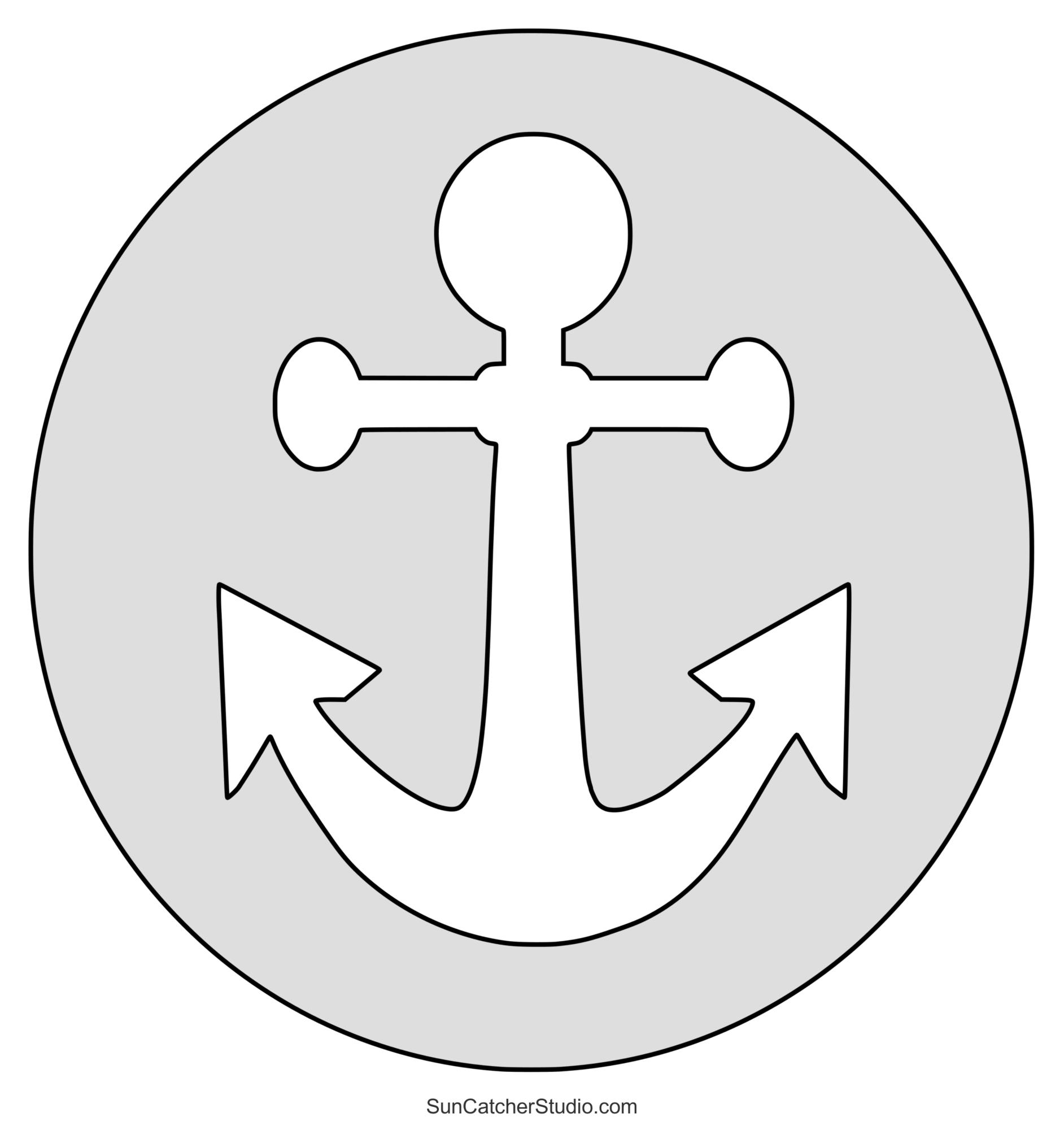 Free Printable Anchor Template
