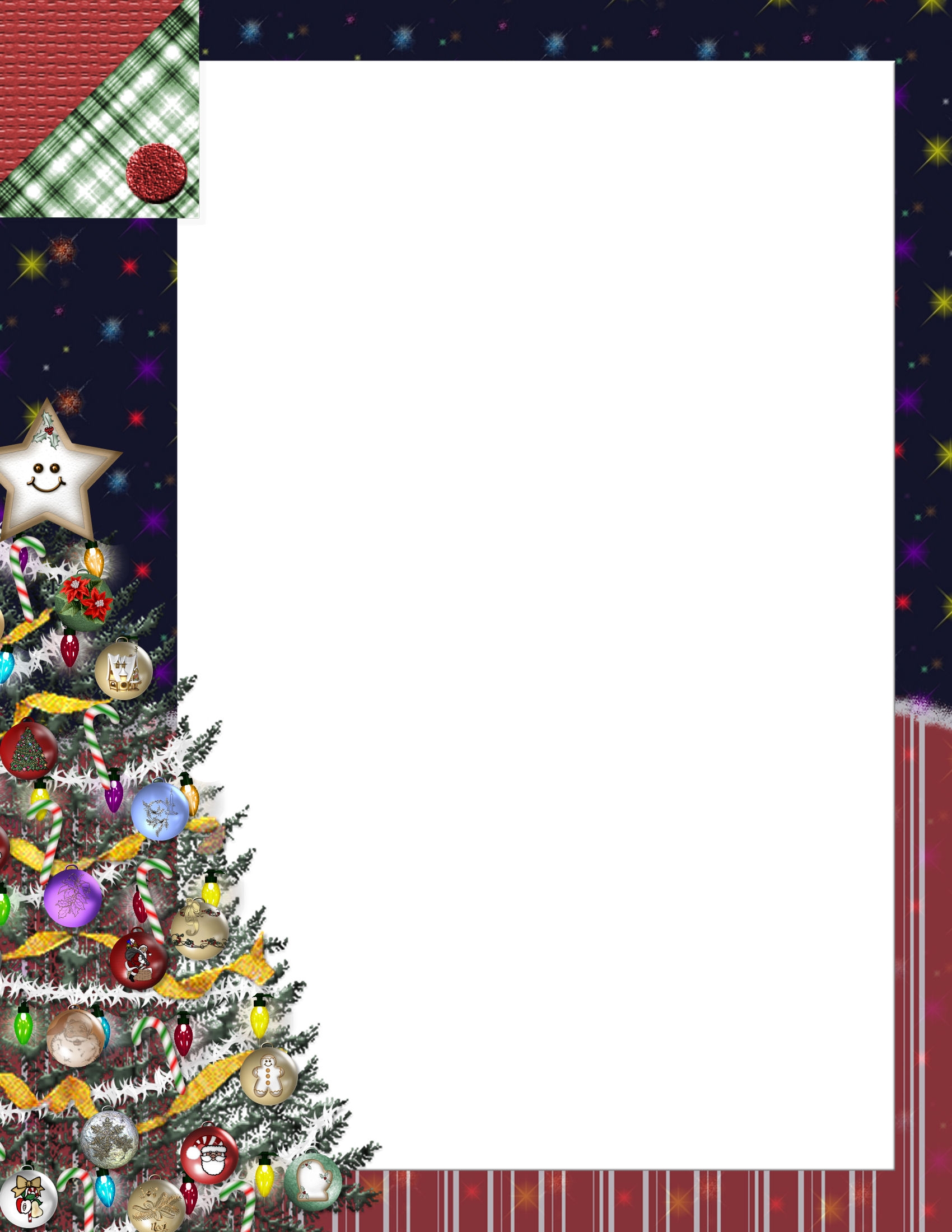 Free Christmas Stationery Templates Printable