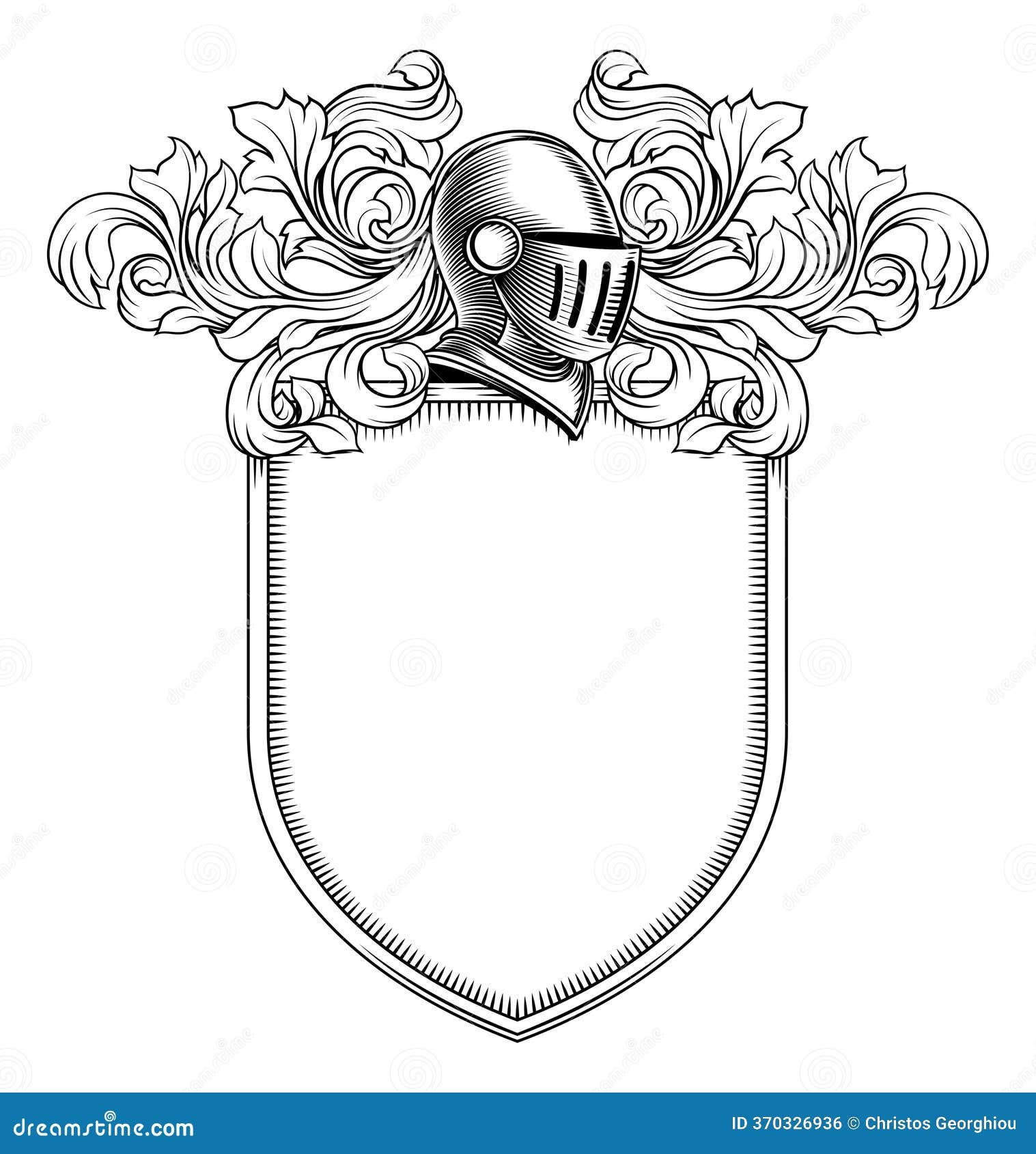 Blank Coat Of Arms Template Printable