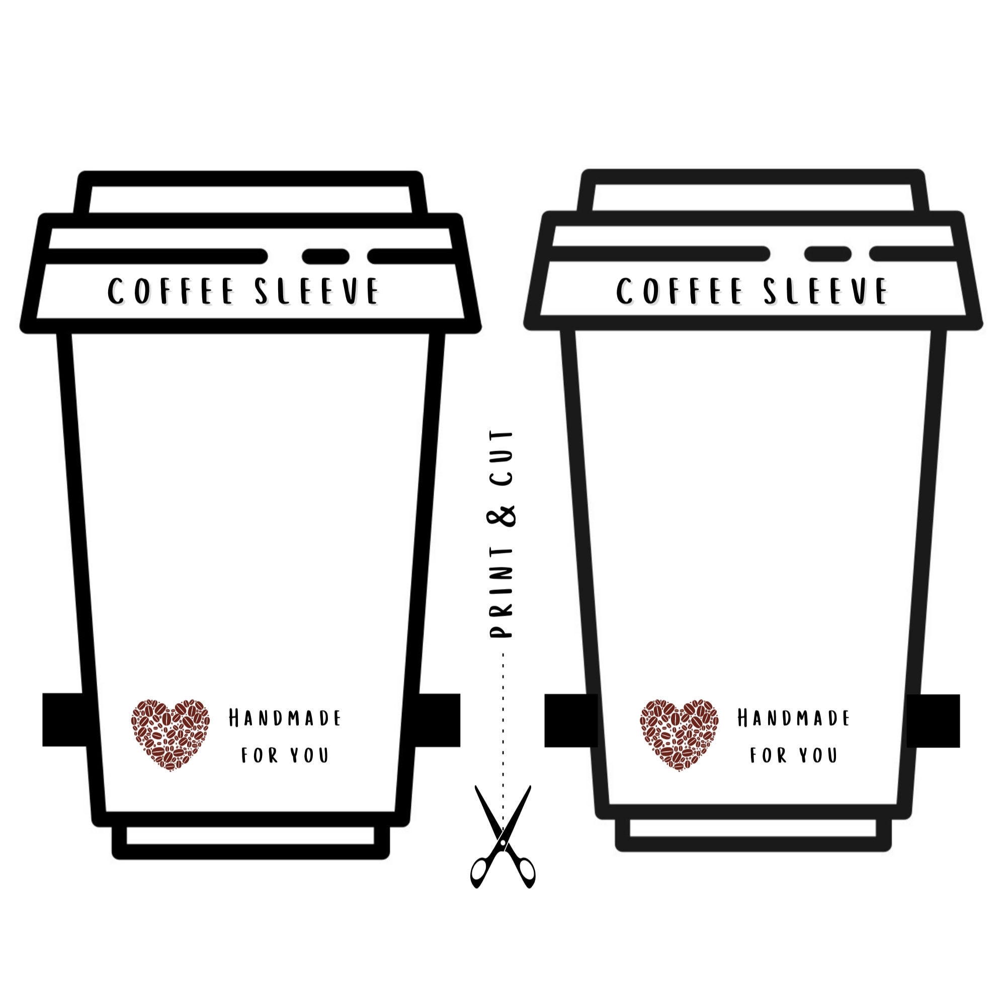 Printable Free Cup Holder Insert Template