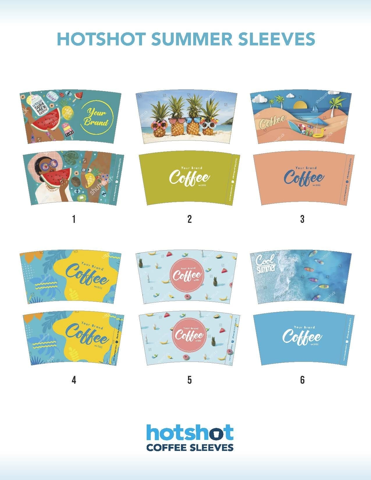 Coffee Sleeve Templates Design Your Custom Sleeve