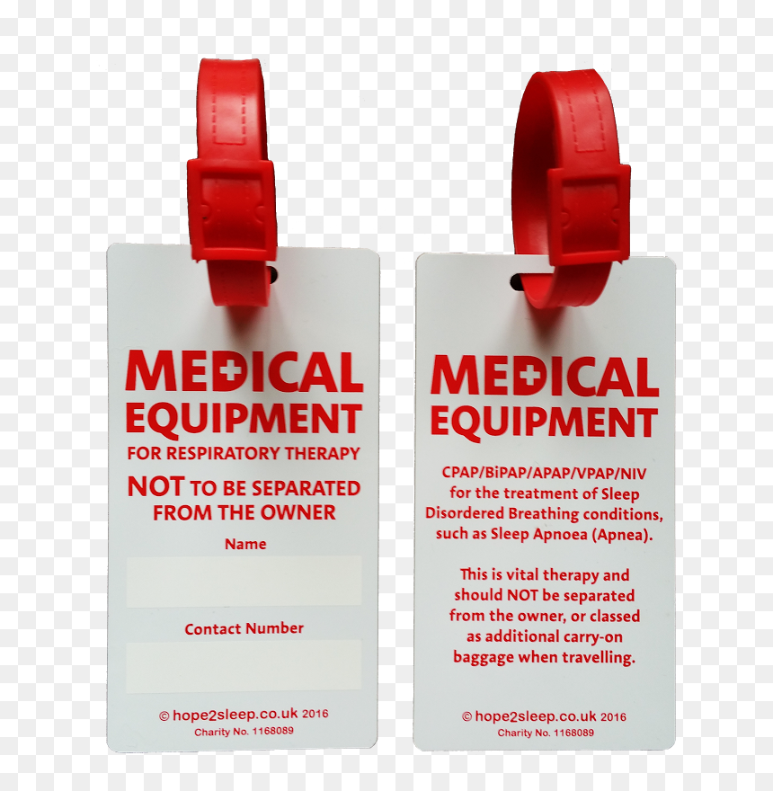 Free Printable Cpap Luggage Tag Template