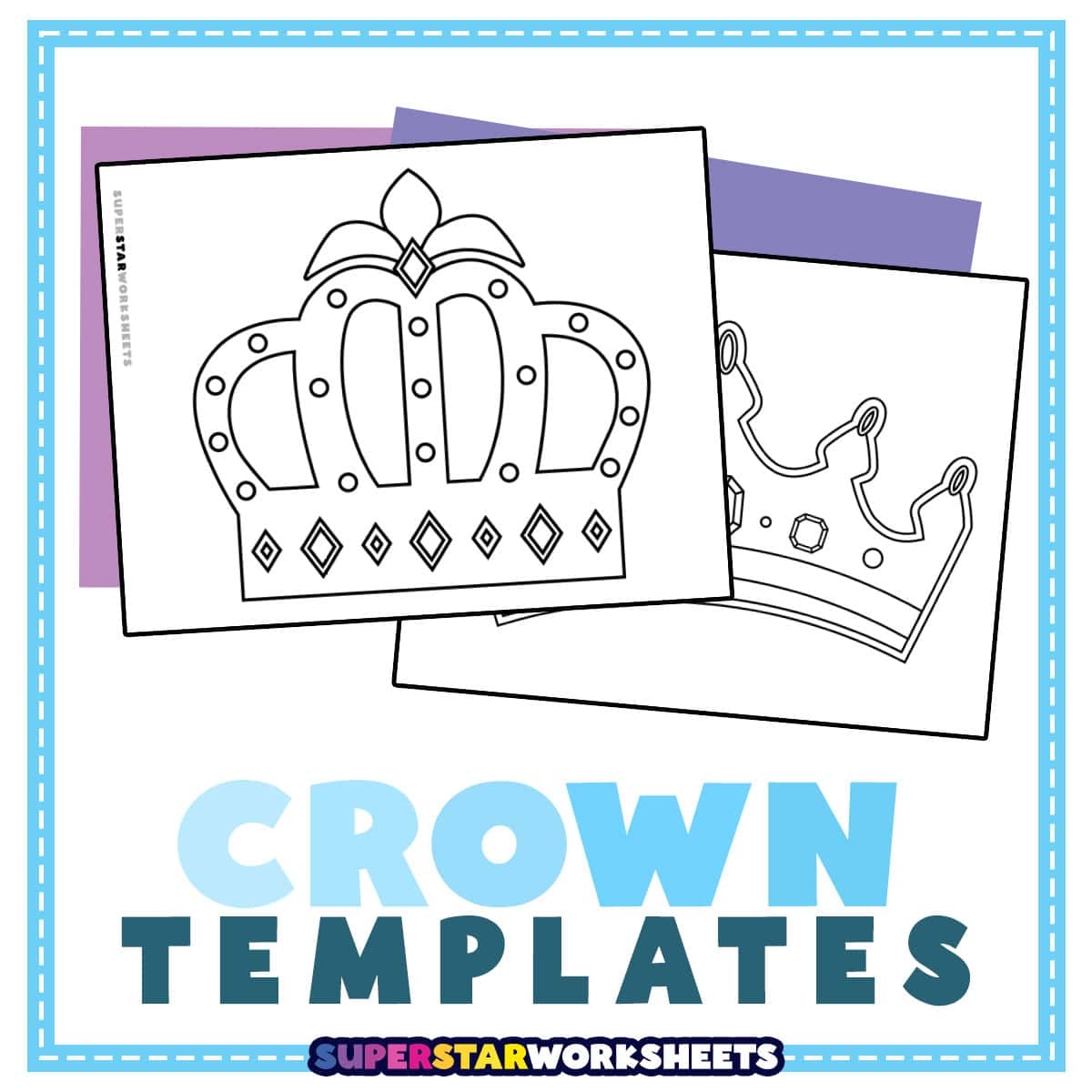 Free Printable Crown Template Free Download