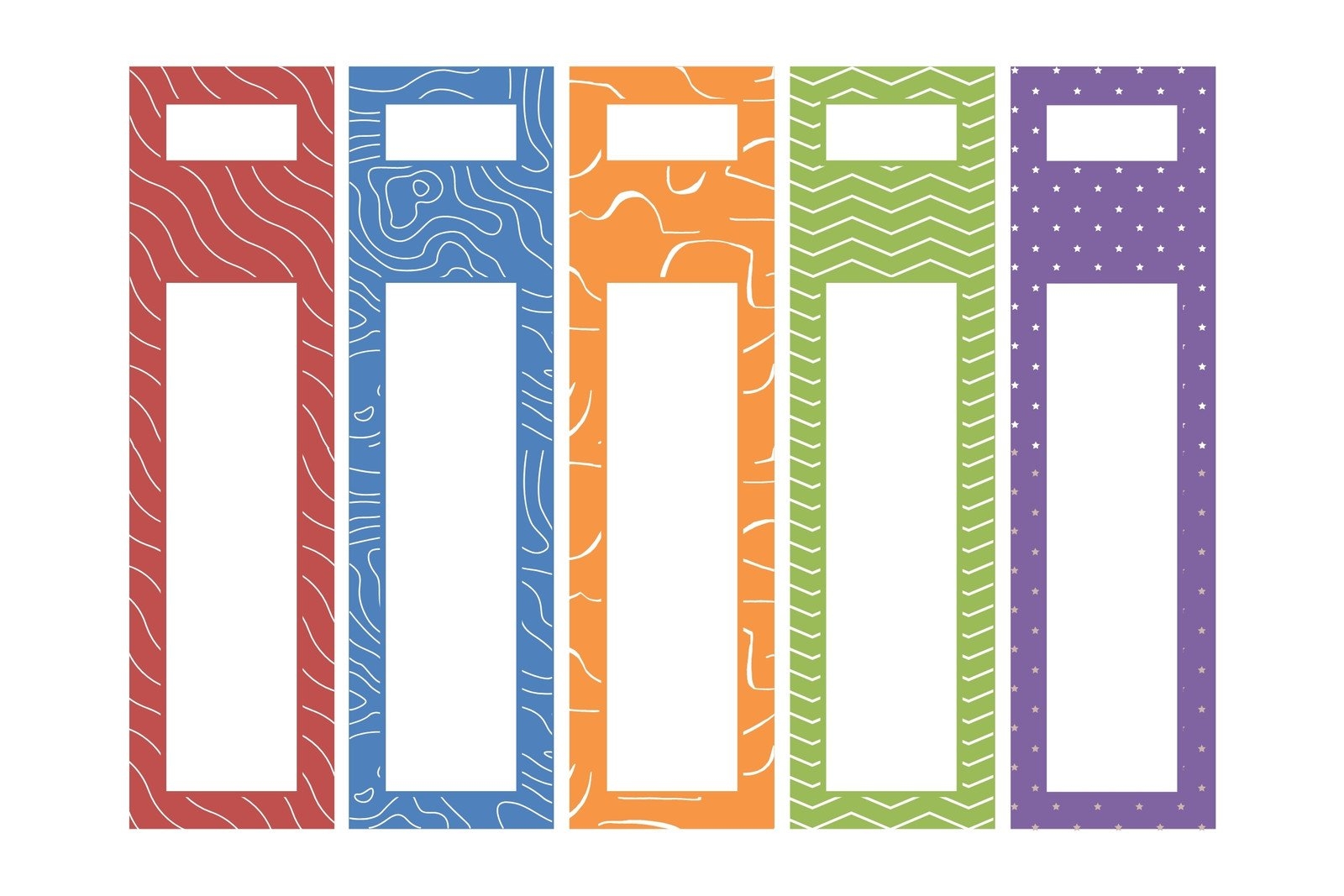 Free Printable Folder Labels Template