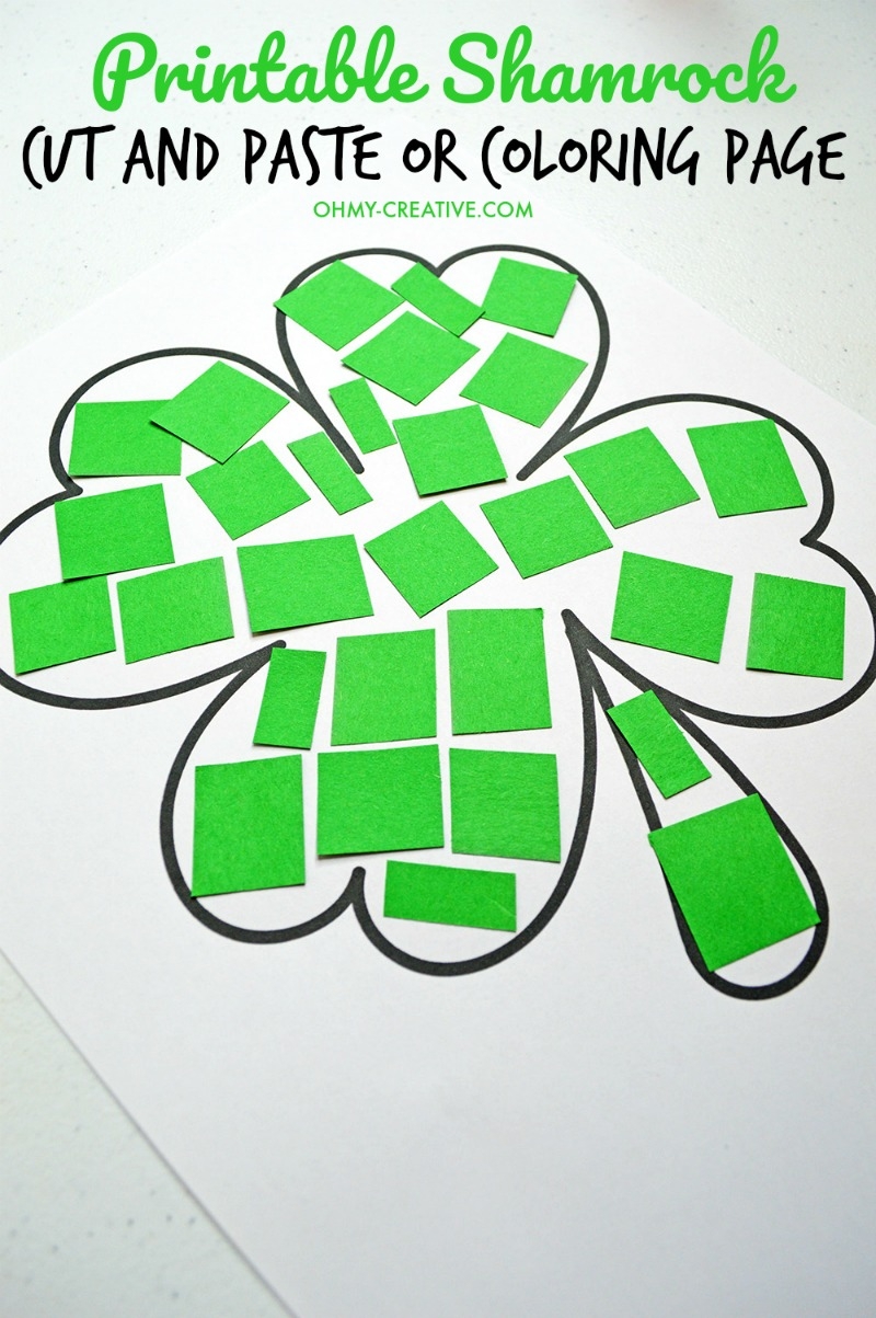 Free Printable Shamrock Template