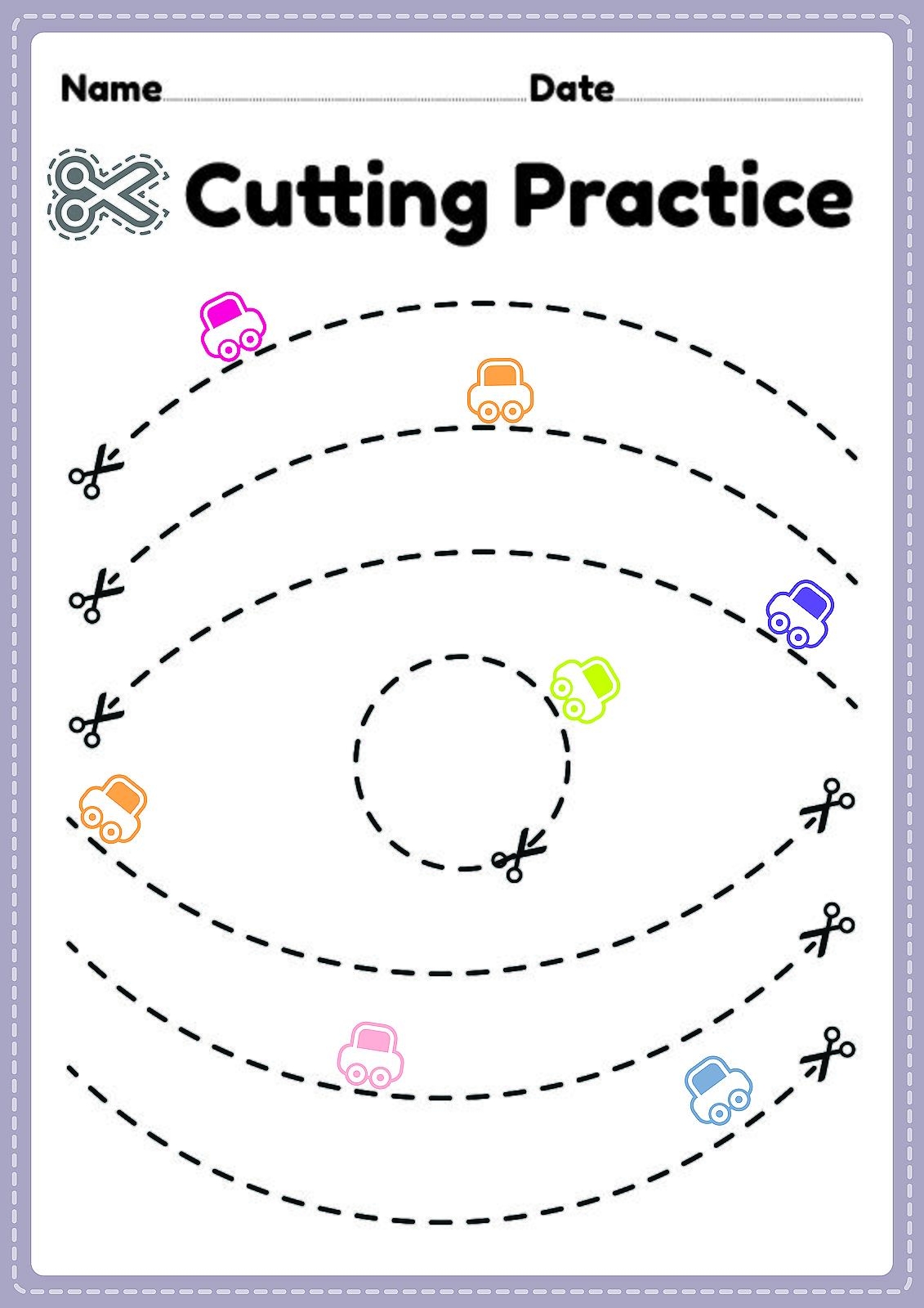Free Printable Cutting Practice Worksheets Pdf