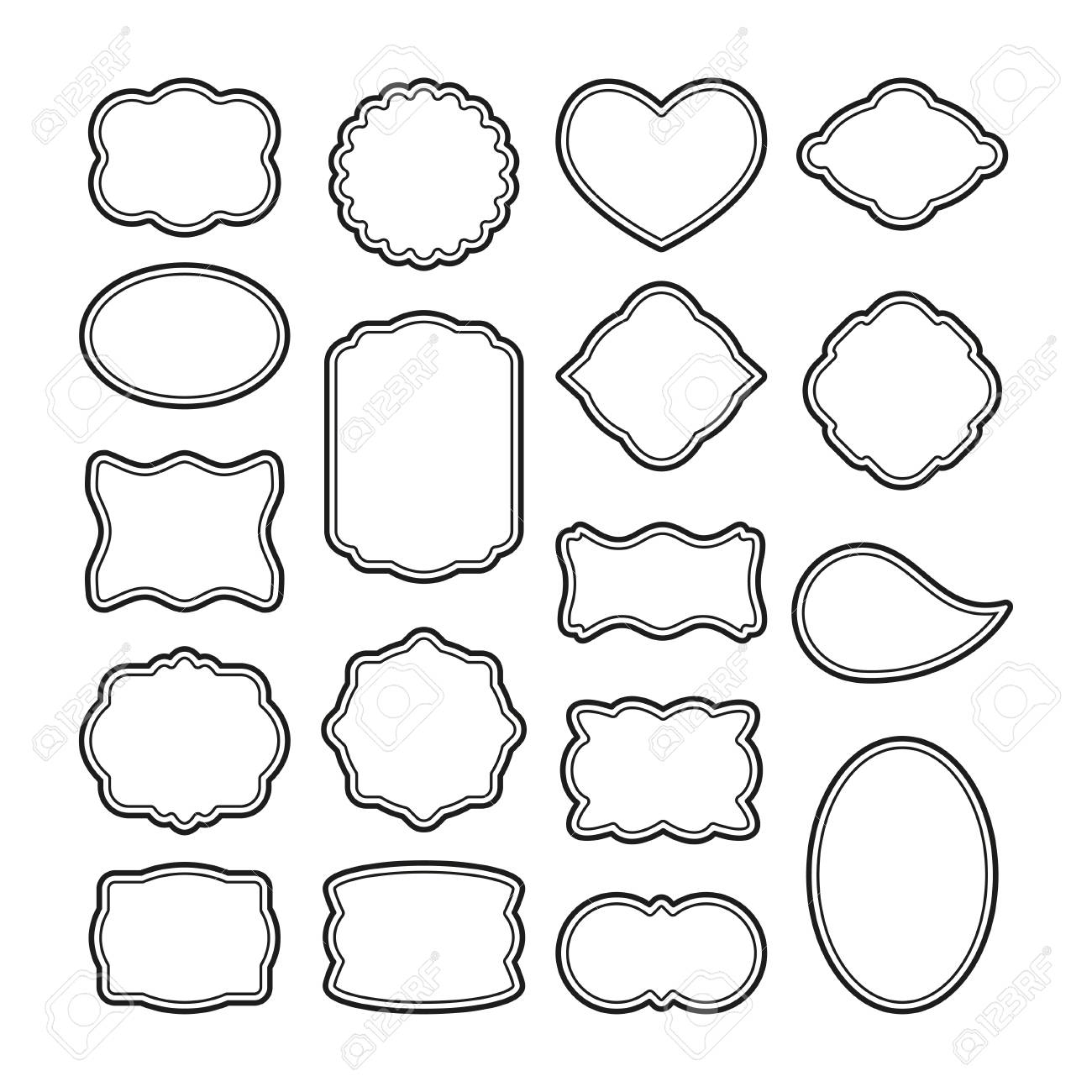 Free Printable Vintage Labels Template