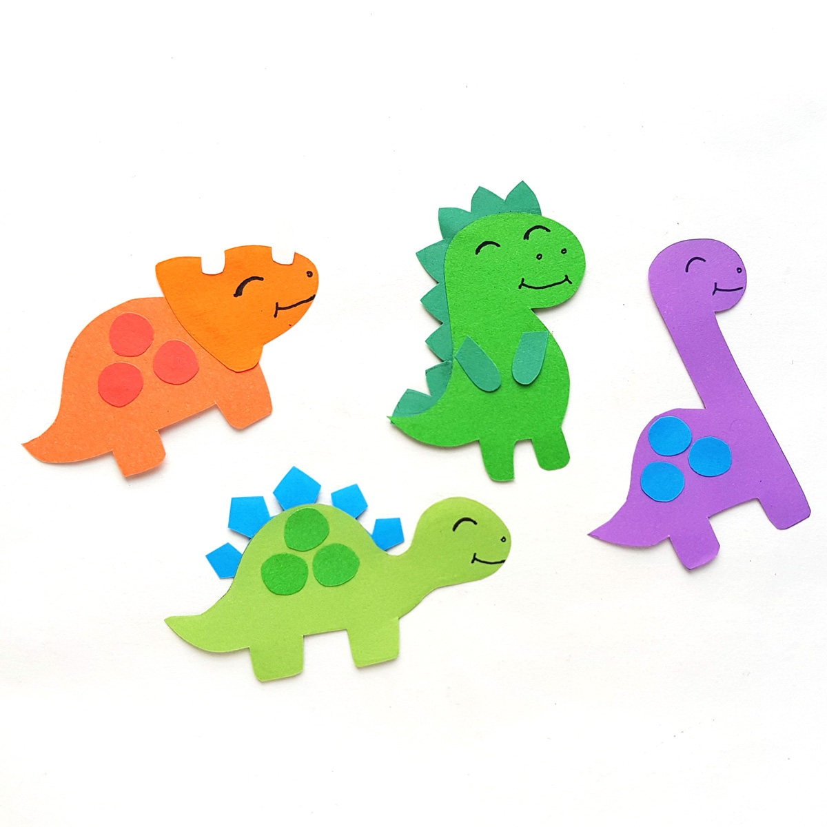 Dinosaur Puppet Craft Free Template Moms And Crafters