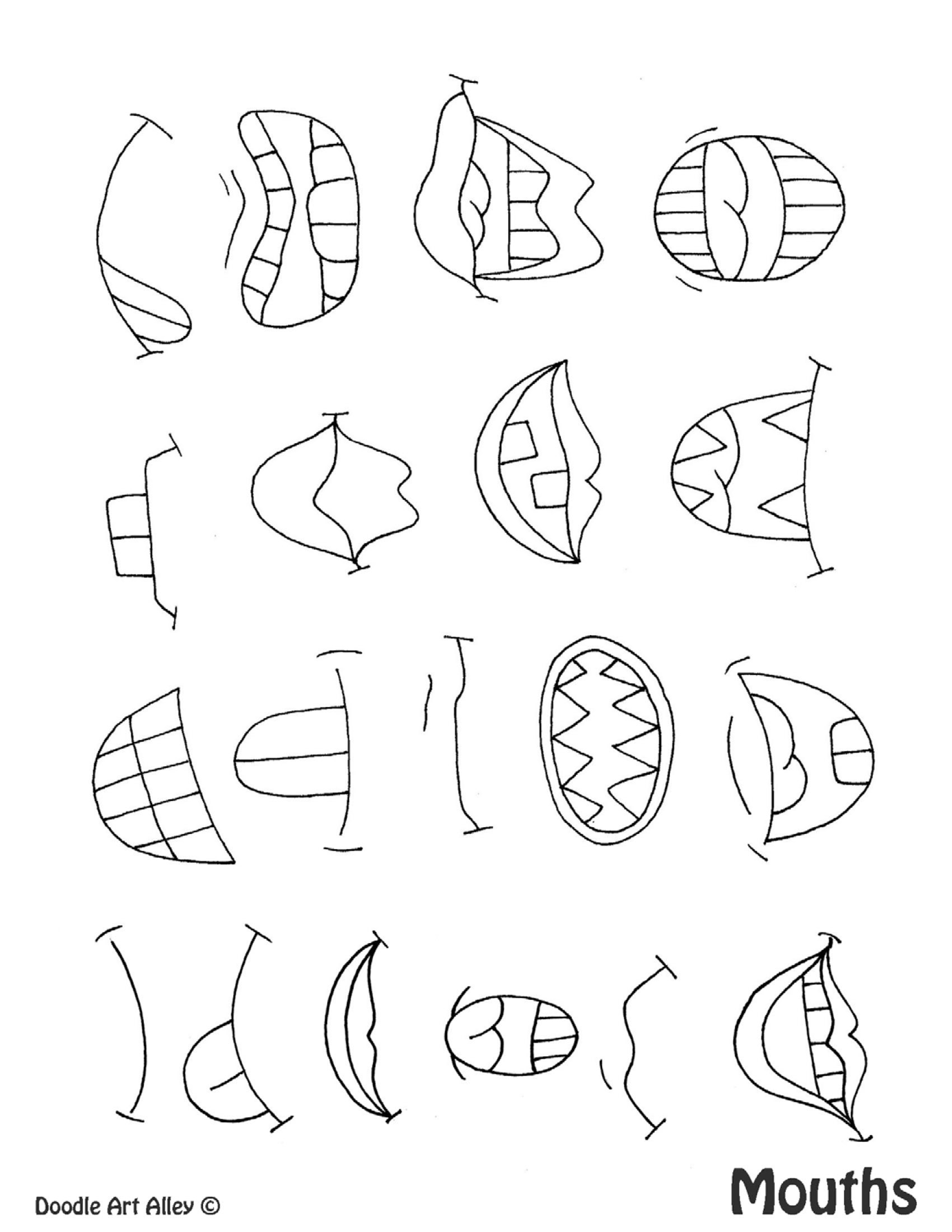 Free Printable Caricature Templates