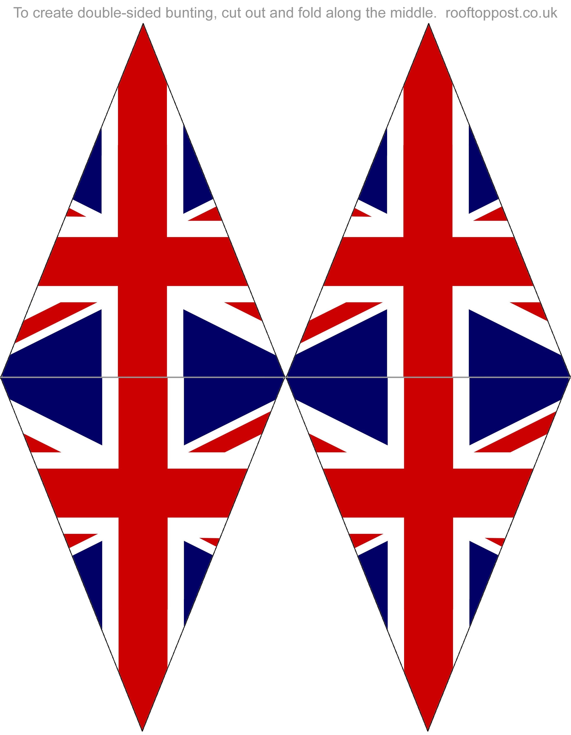 Free Printable British Cut Templates
