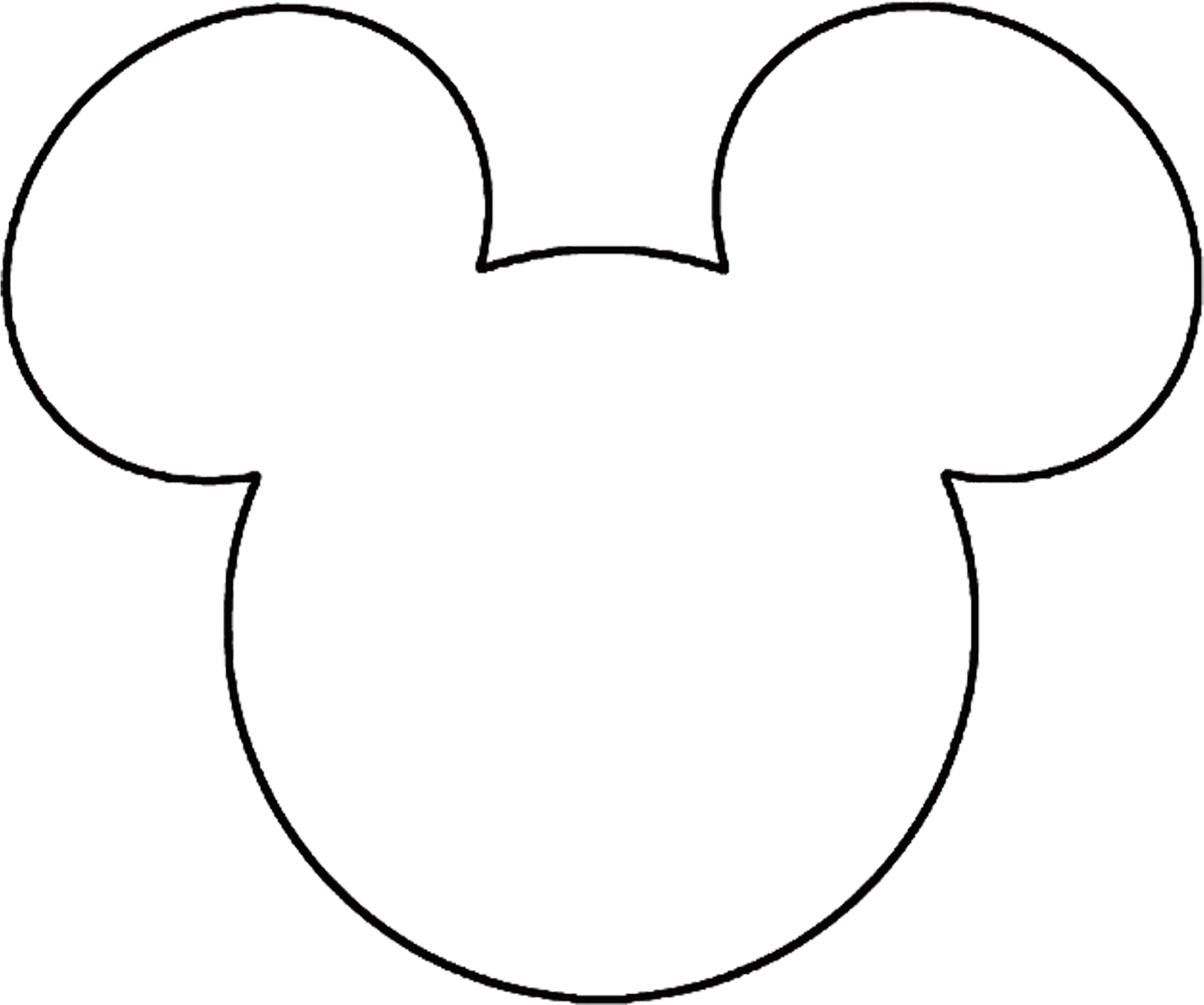 Download HD Image Result For Mickey Mouse Hand Template Mickey 
