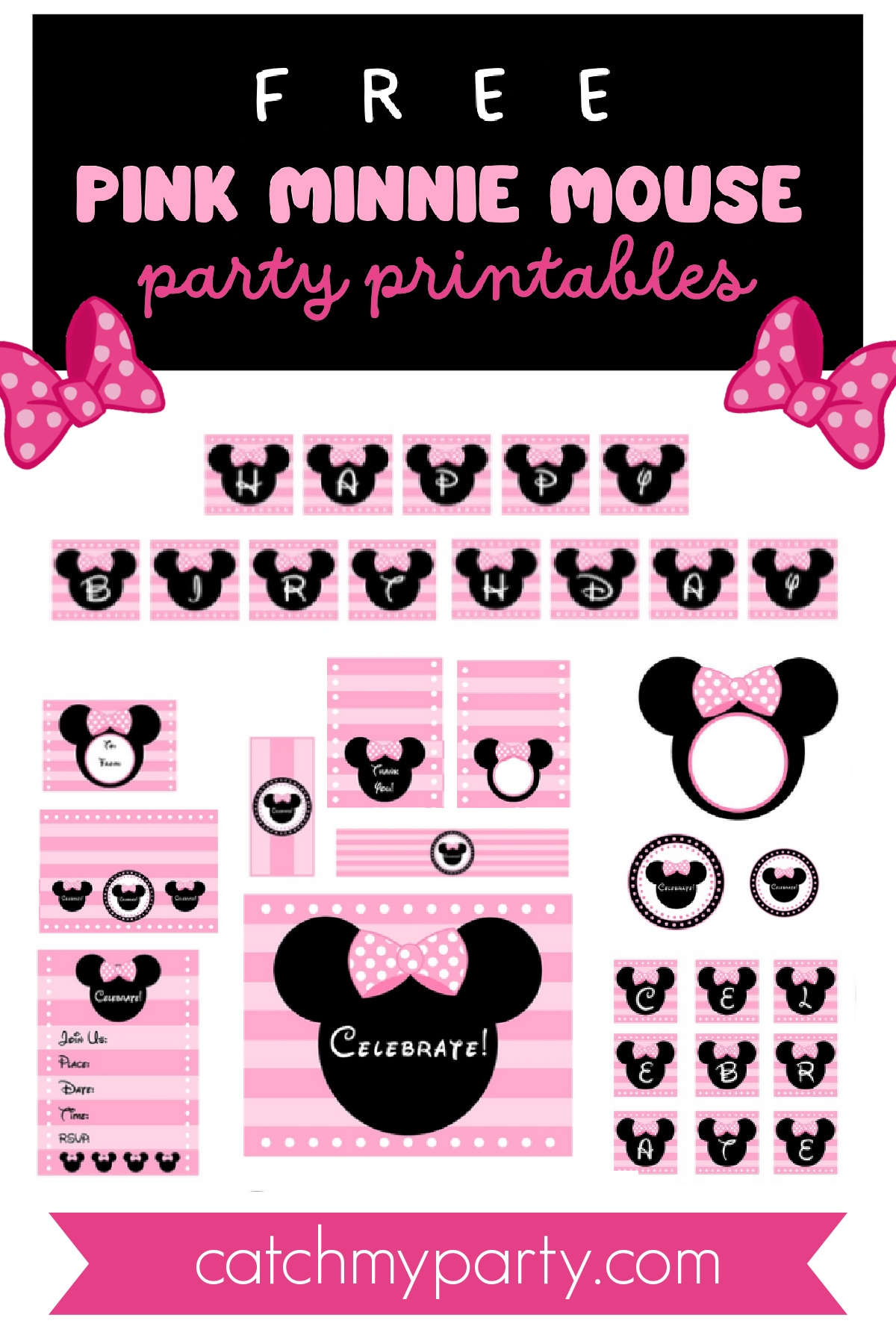 Free Minnie Mouse Printable Templates