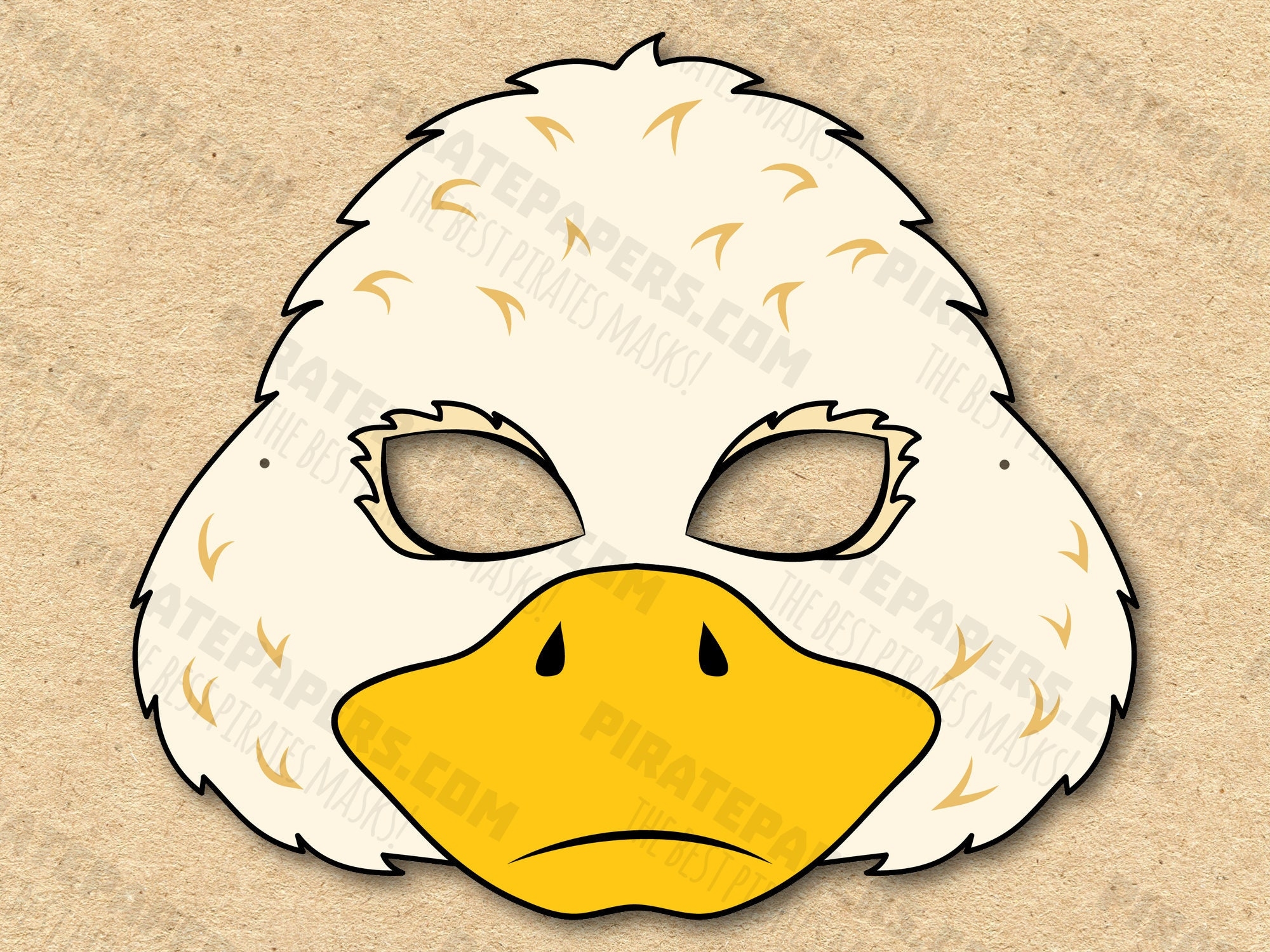 Free Printable Duck Mask Templates