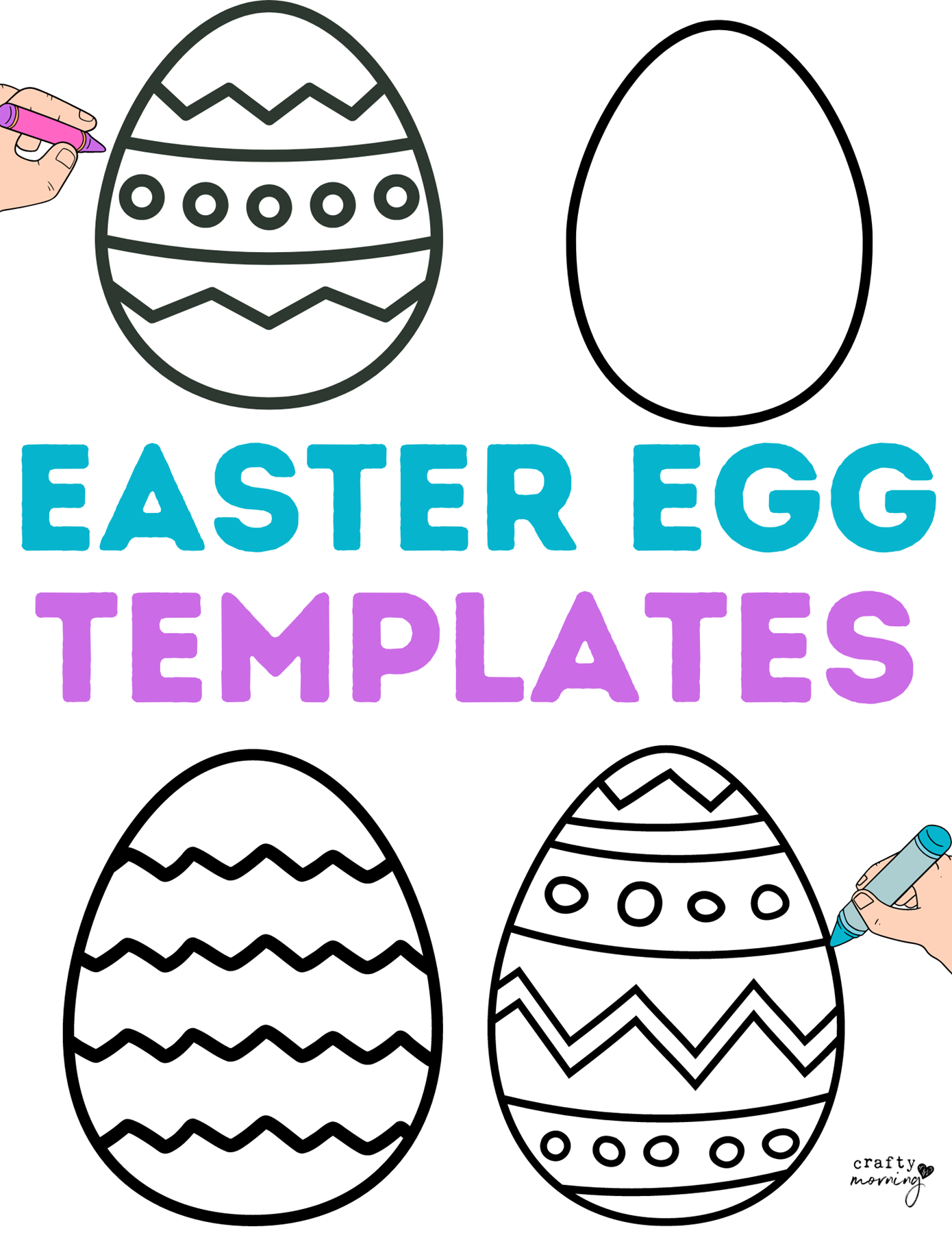 Free Easter Templates Printables