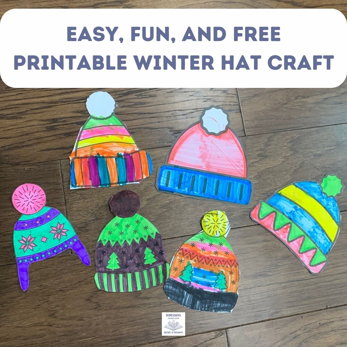 Free Printable Snow Hat Template