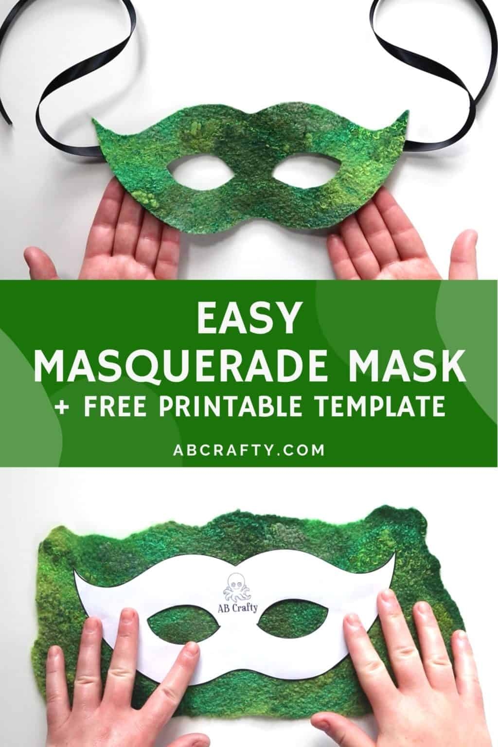 Free Printable Masquerade Mask Template