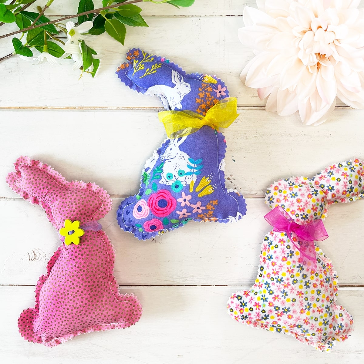 Easy Sew Stuffed Bunny Free Pattern U003c Craftidly