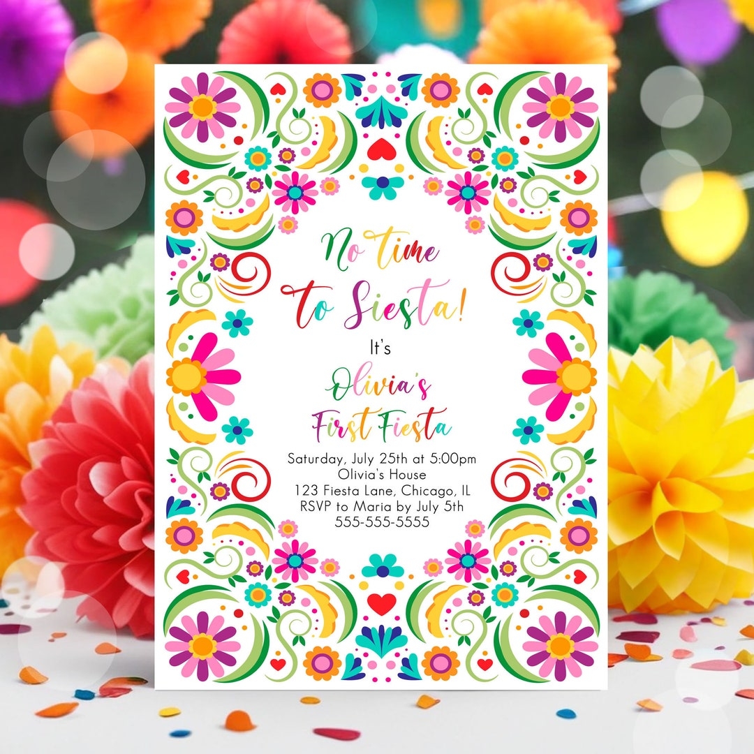 Free Printable Fiesta Cookie Templates