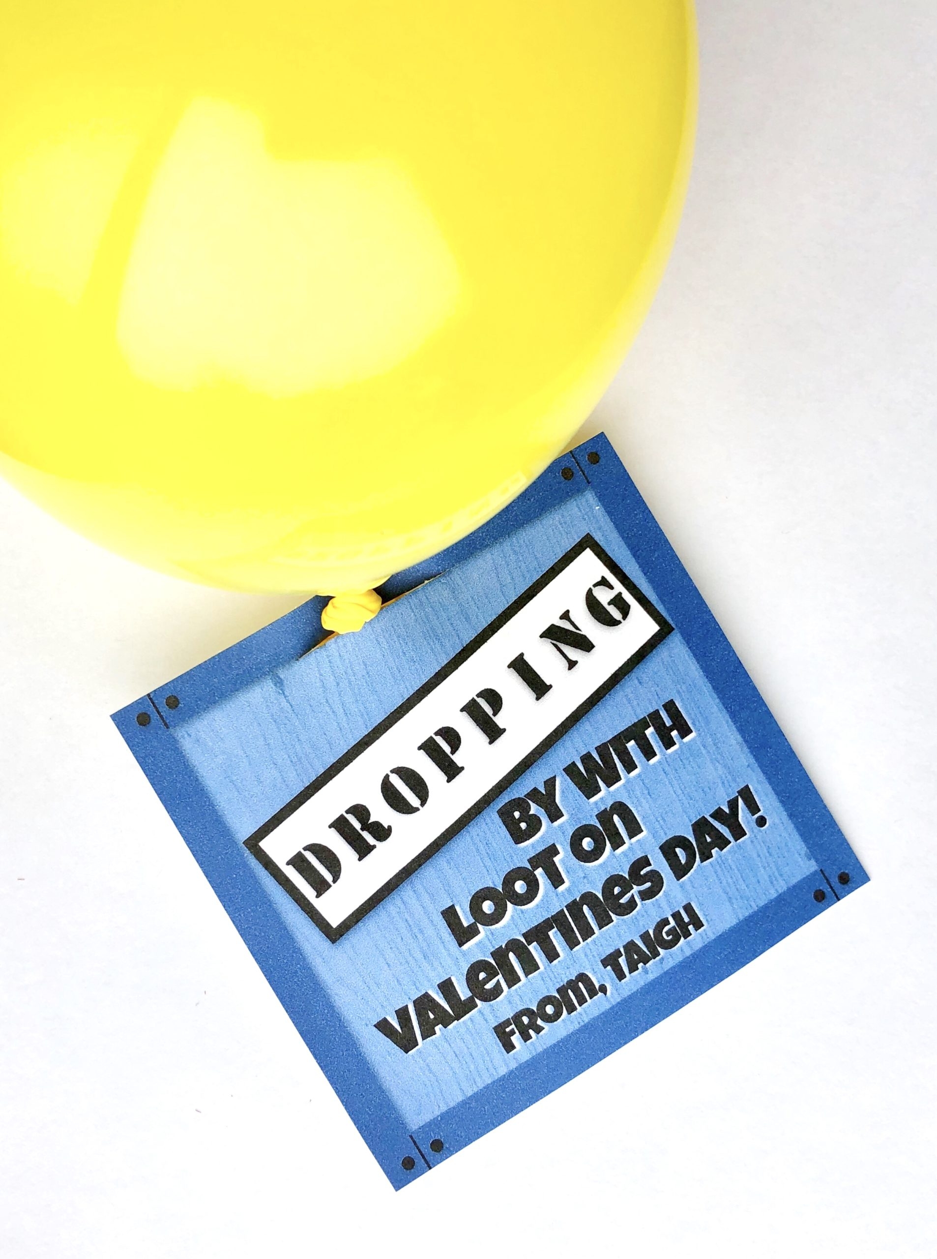 Fortnite Drop Box Printable Free