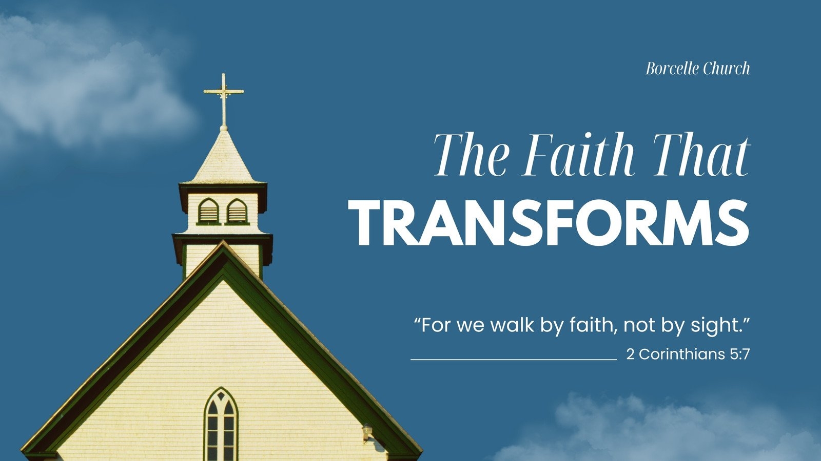 Free And Customizable Church Templates