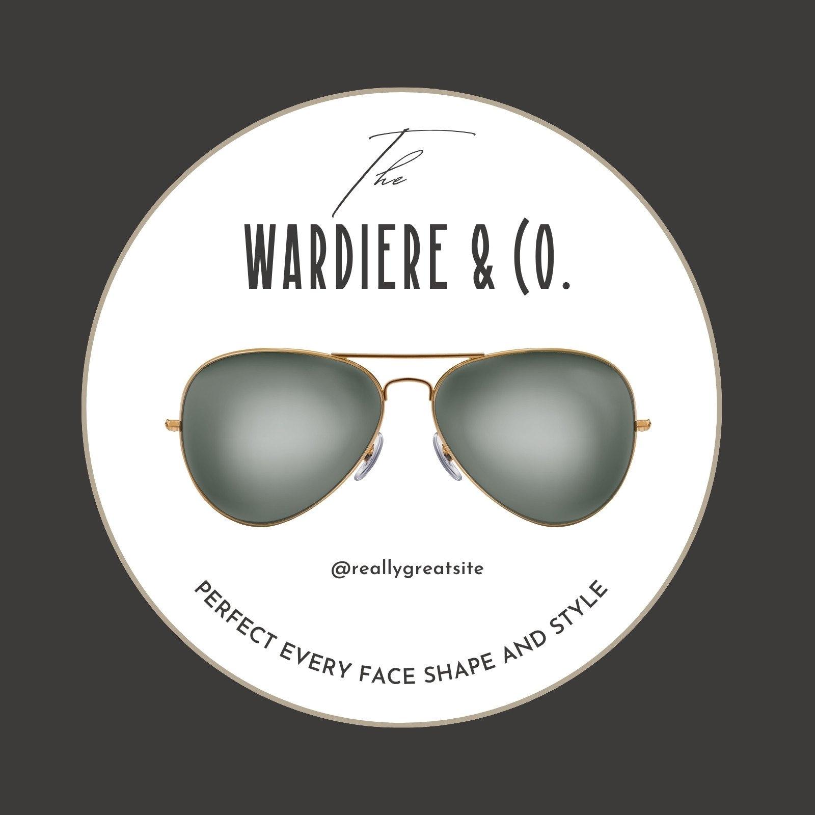 Free And Customizable Sunglasses Templates
