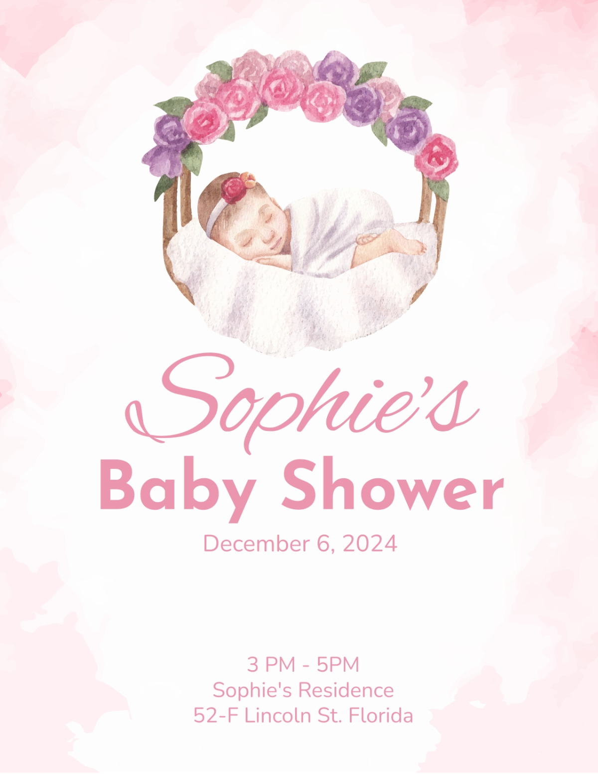 Free Baby Shower Programs Template To Edit Online