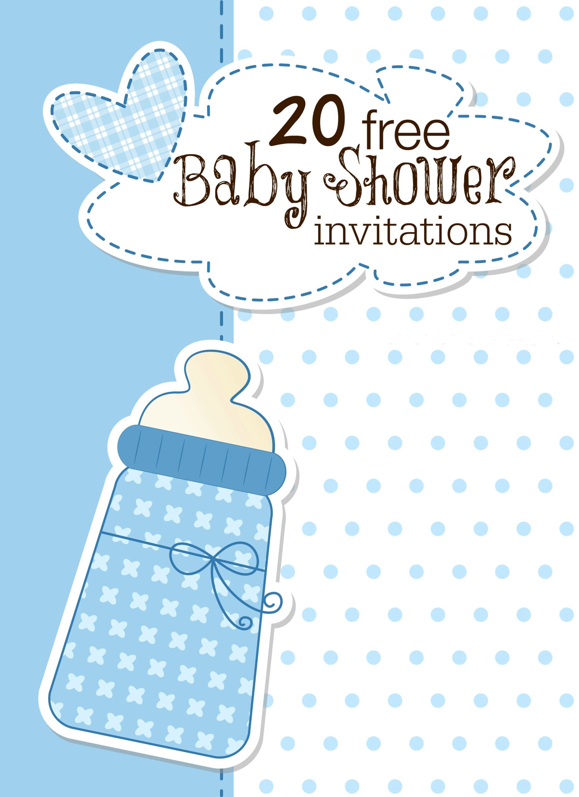 Free Printable Baby Shower Templates