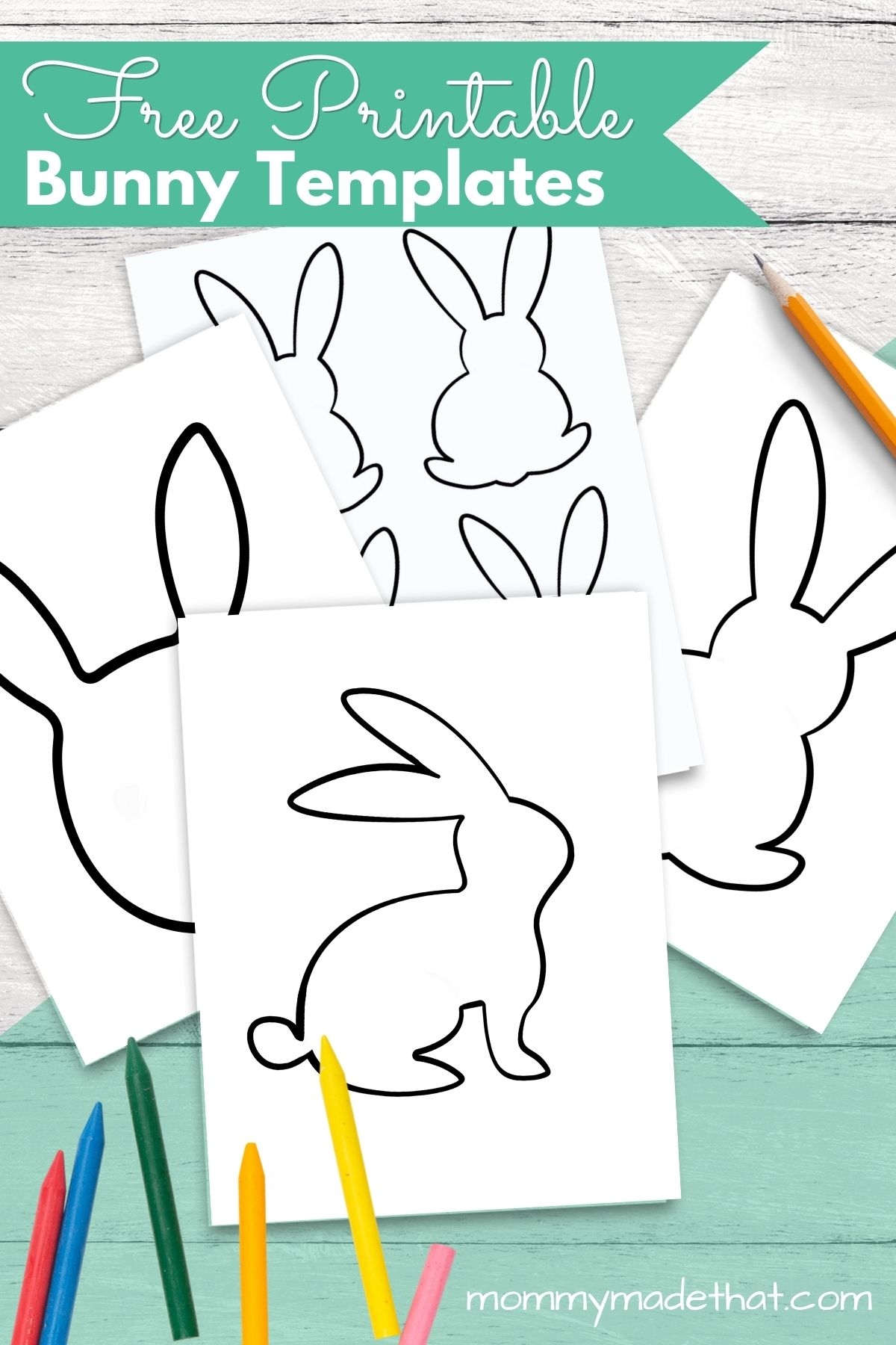 Free Printable Rabbit Template