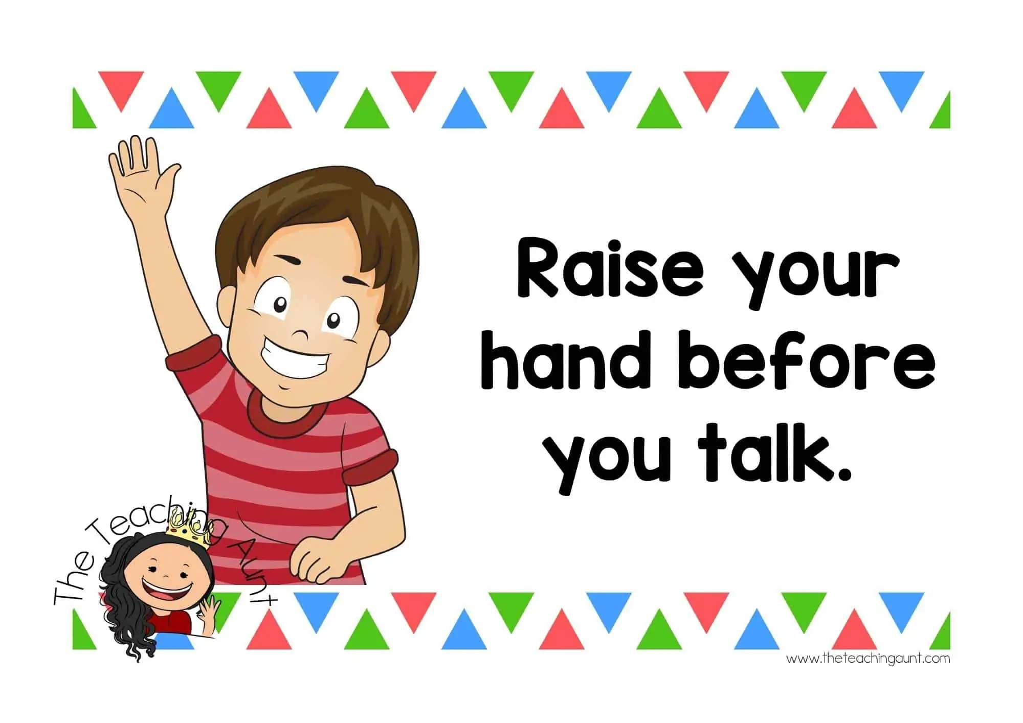 Free Printable Classroom Rules For Preschool