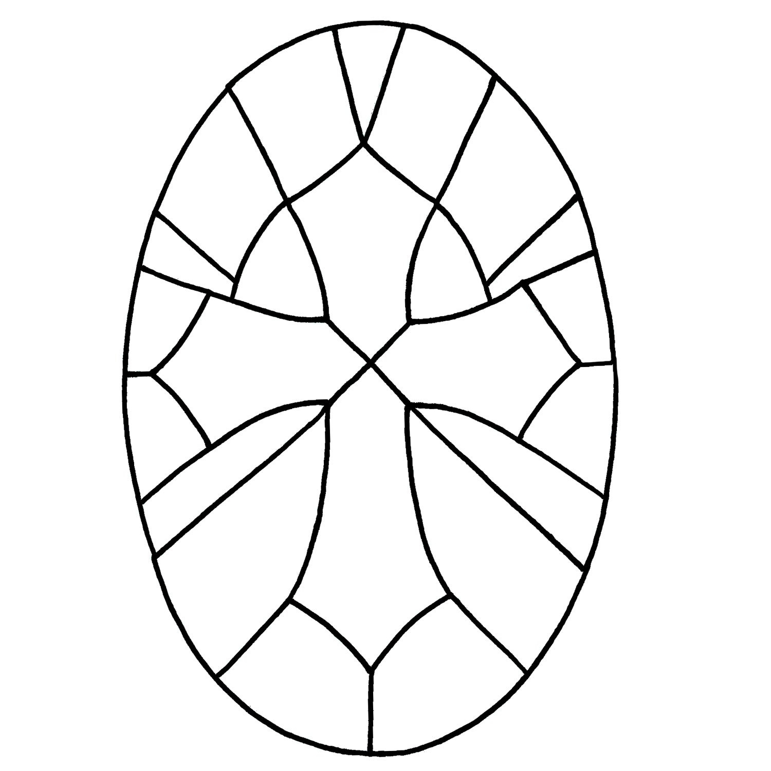 Free Printable Stained Glass Cross Patterns