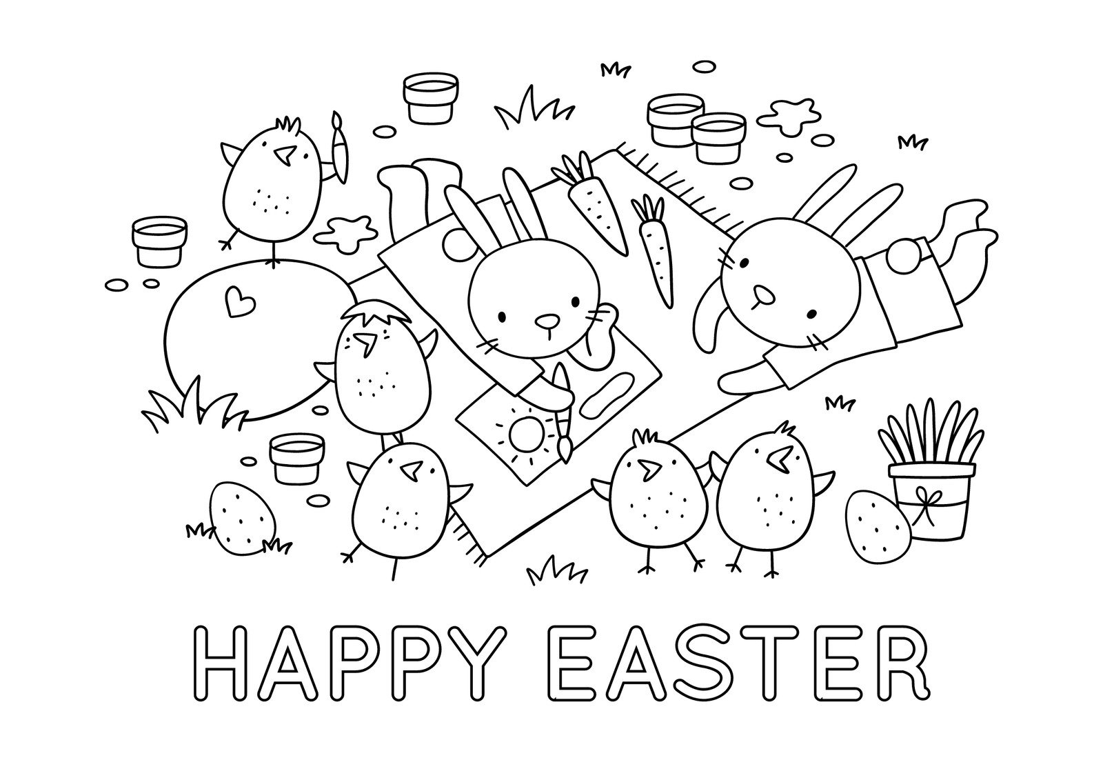 Free Easter Templates Printables