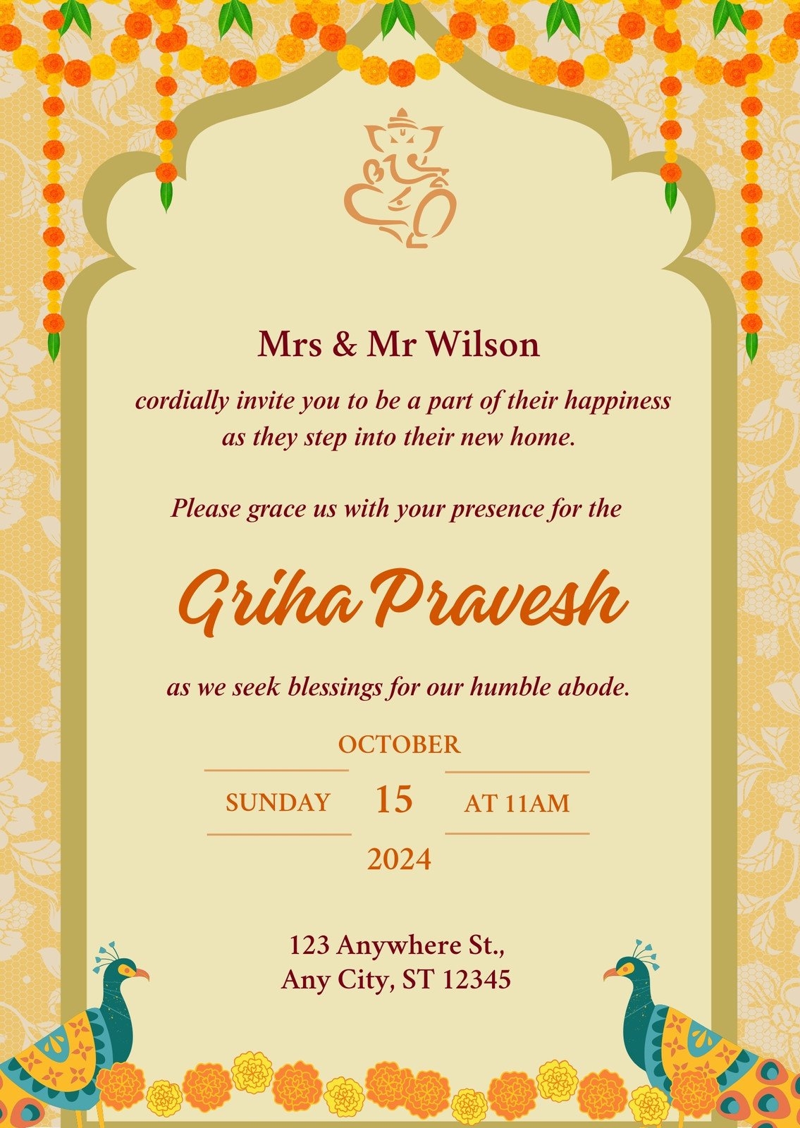 Free Custom Printable Housewarming Invitation Templates Canva