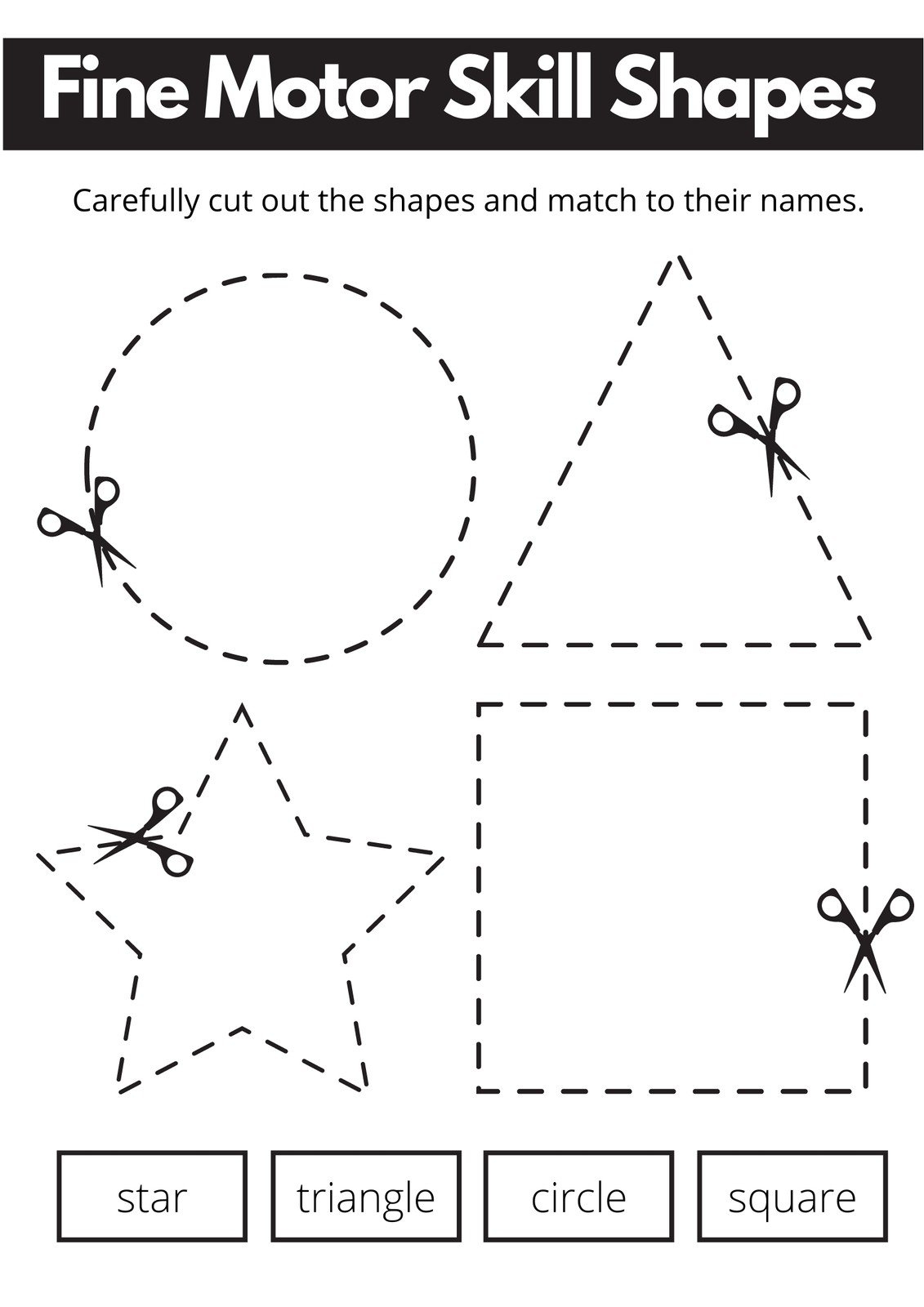 Shape Templates Free Printable