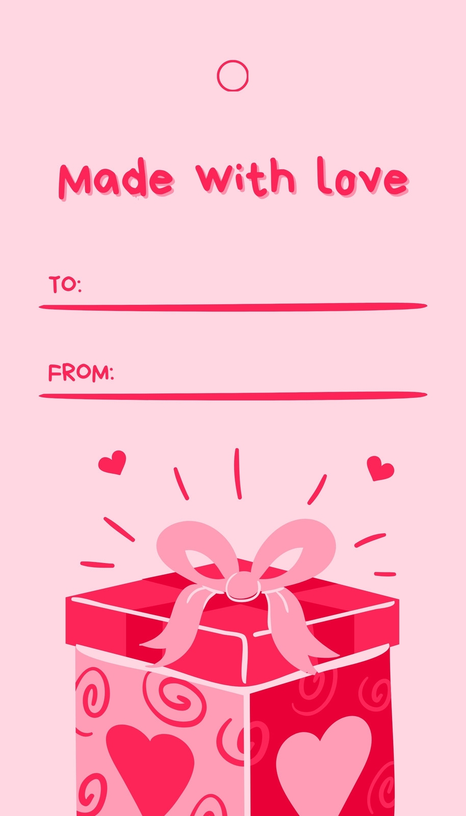 Template Free Printable Valentine Tags