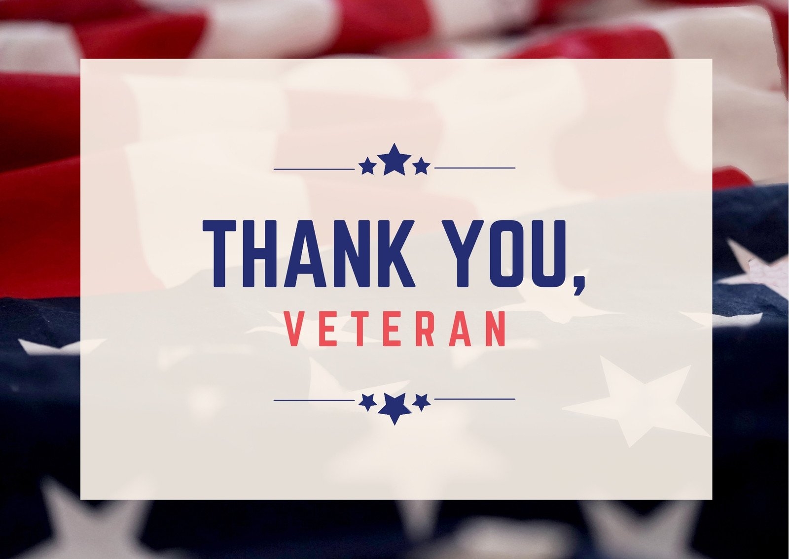 Free Custom Printable Veterans Day Card Templates Canva