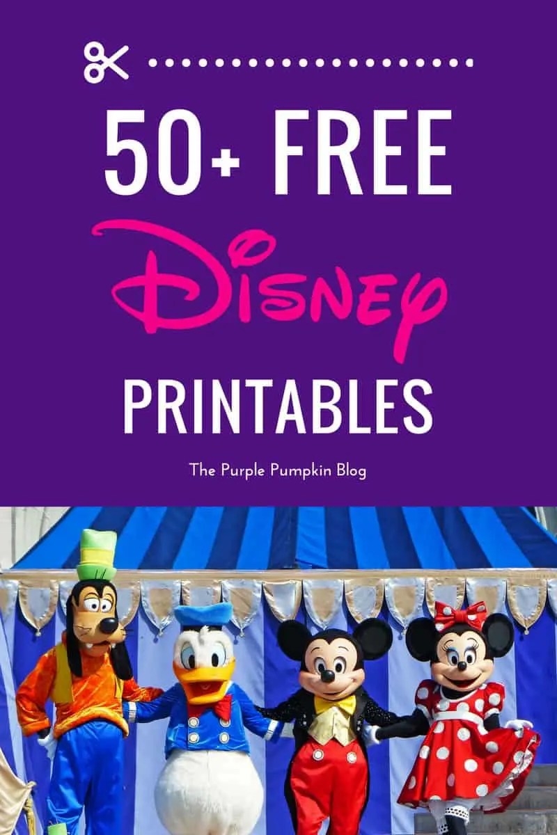 Free Printable Disney Template