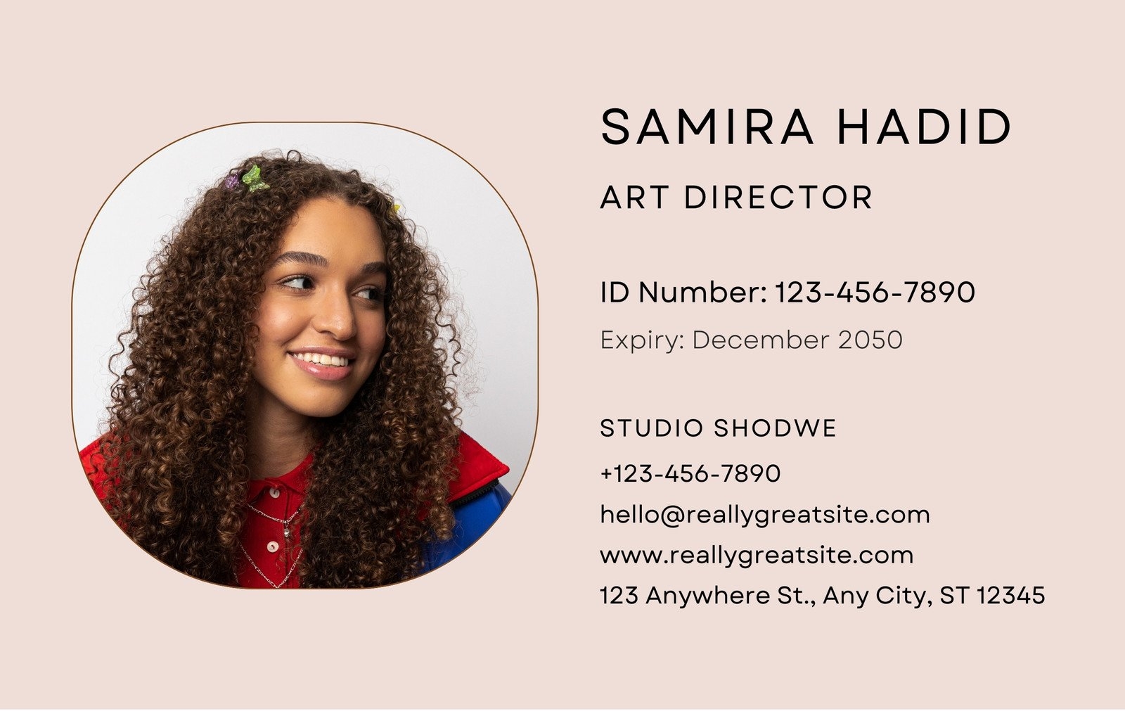Free Employee ID Card Templates To Edit And Print Canva