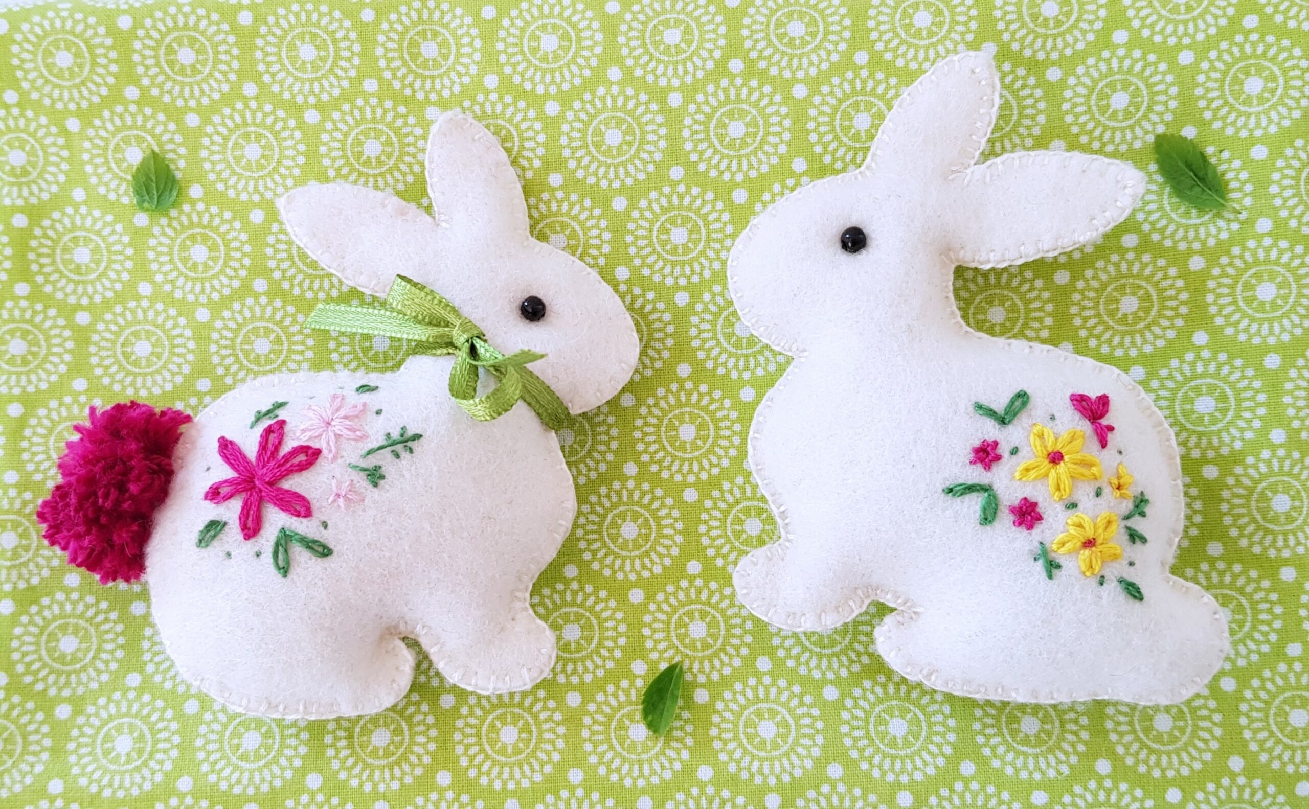 Free Bunny Sewing Templates Printable