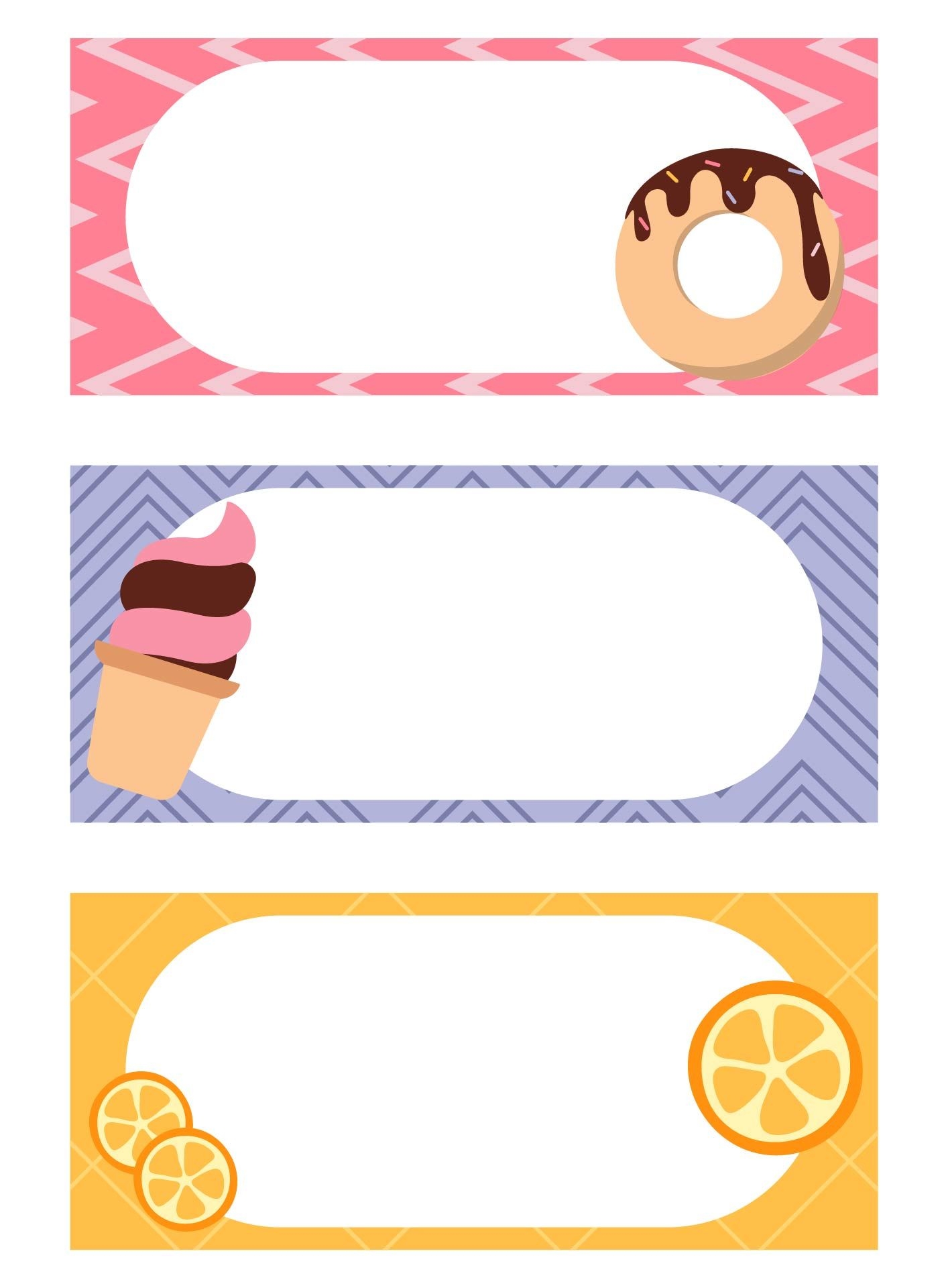 Name Tag Border Template Free Printable