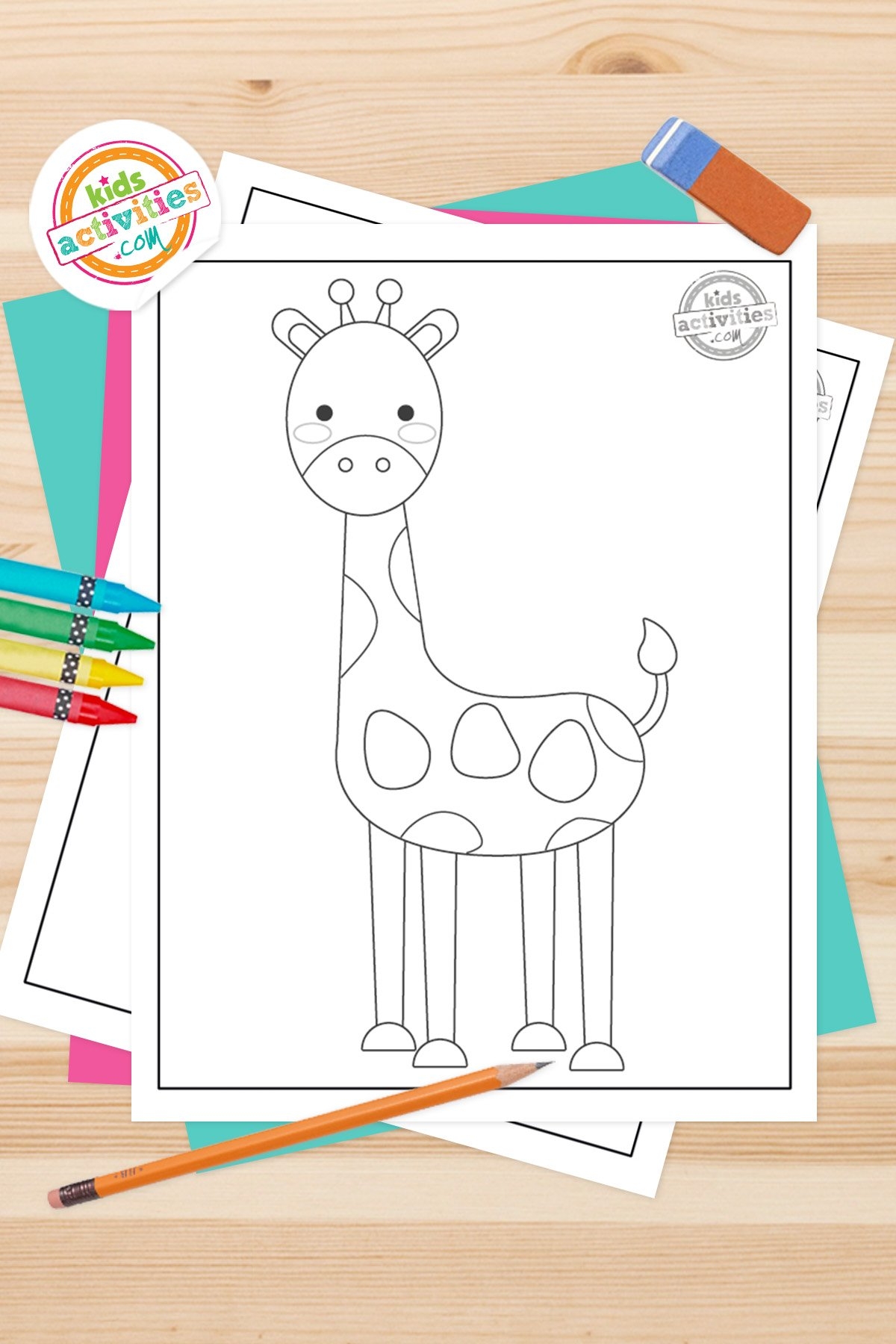 Giraffe Template Printable Free