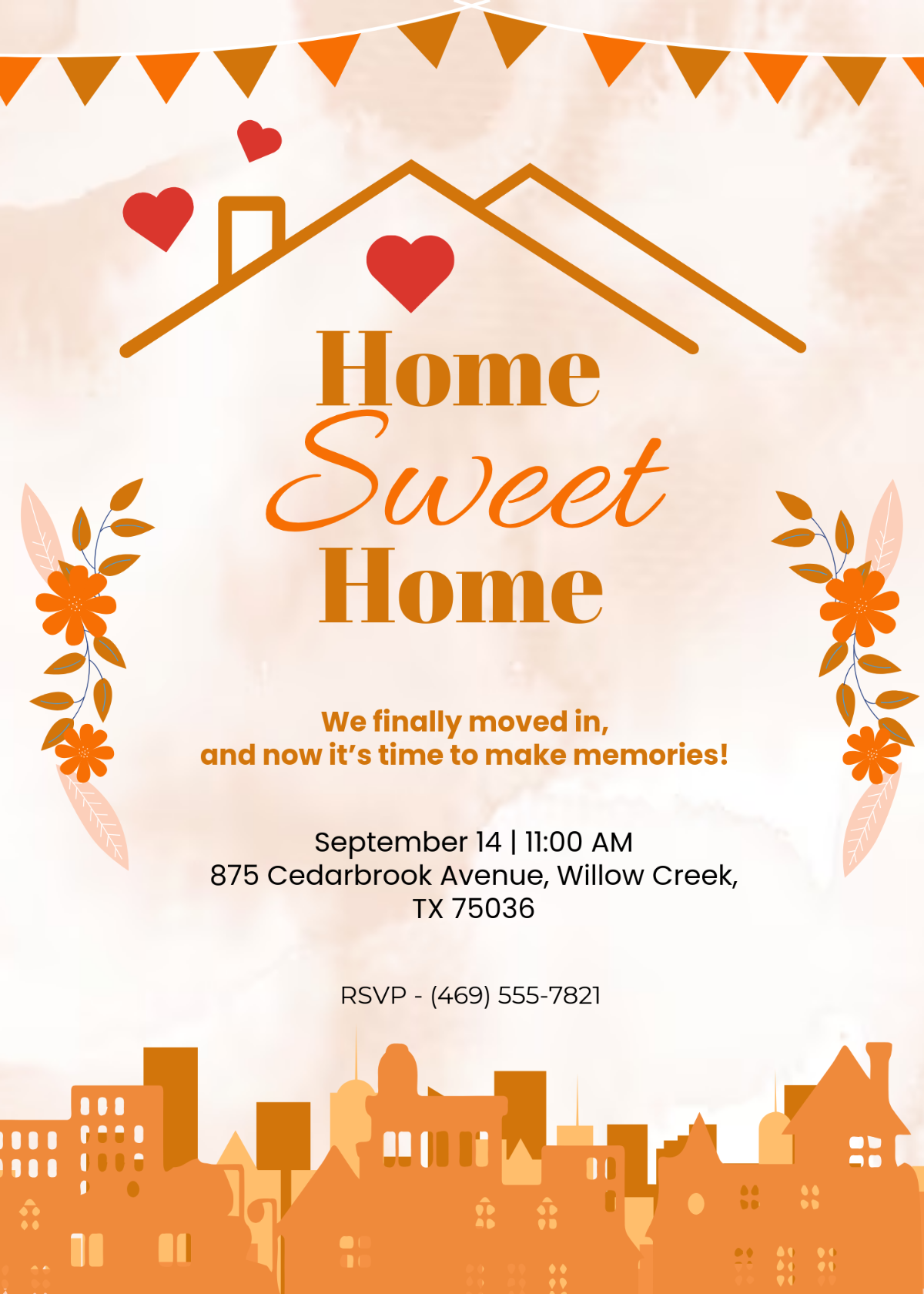 Free Printable Inspirational Housewarming Invitation Templates