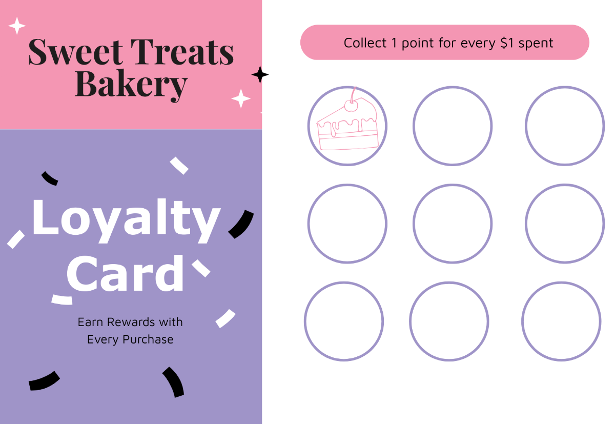 Printable Loyalty Card Template Free