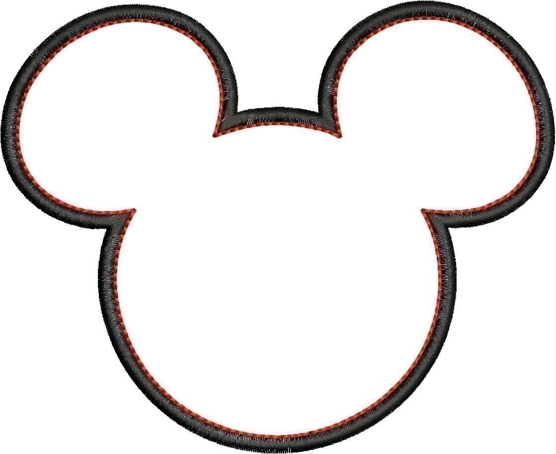 Free Mickey Head Outline Png Download Free Mickey Head Outline 