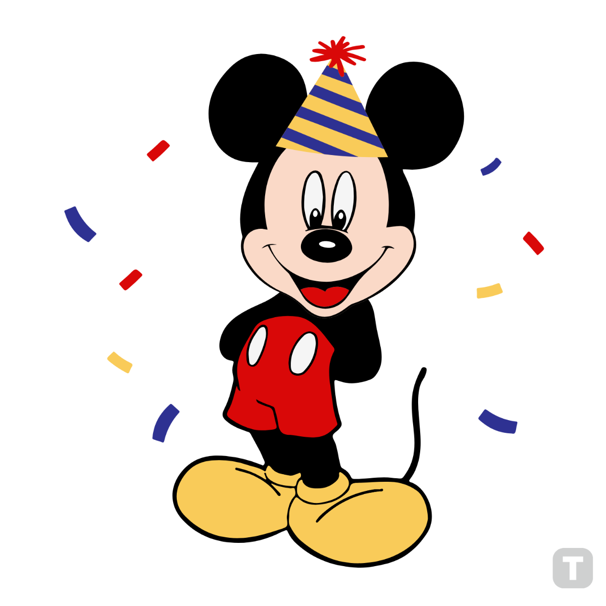 Free Mickey Mouse Head Clipart Template To Edit Online
