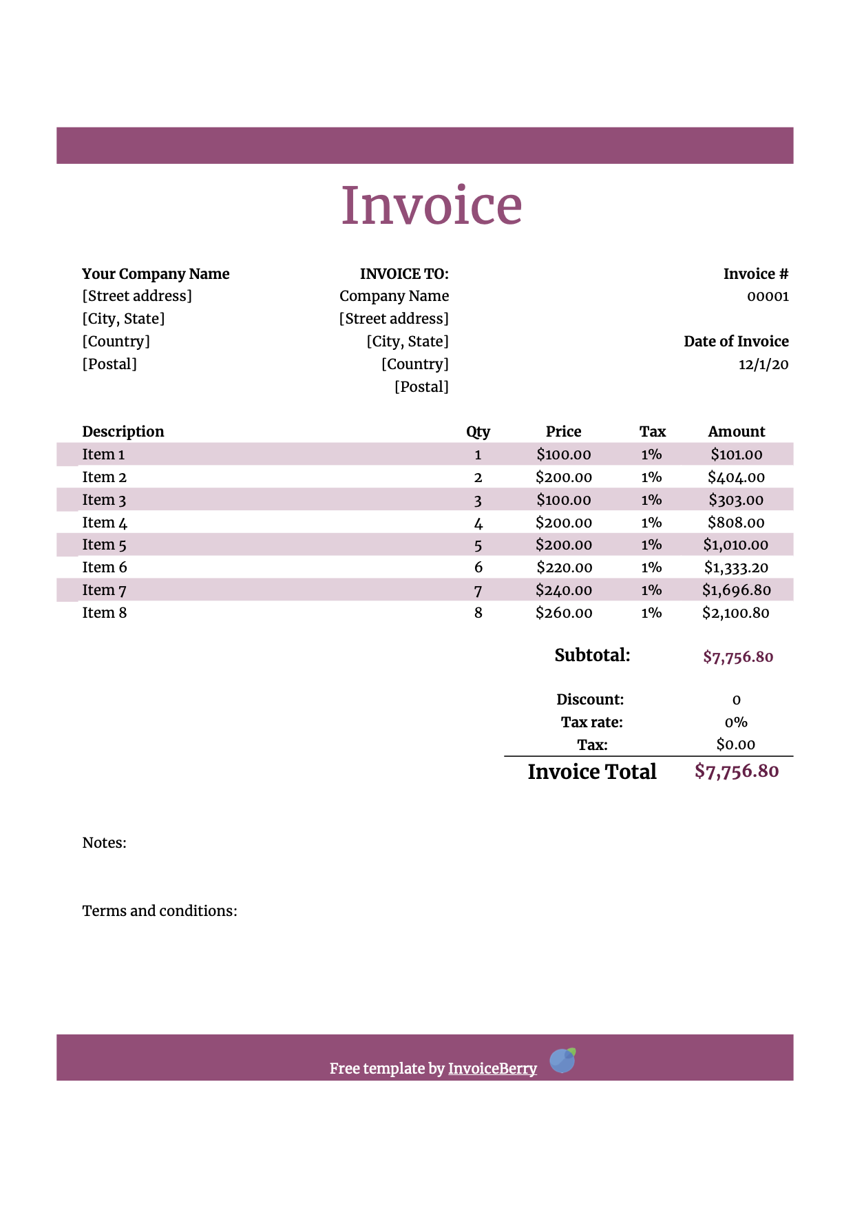 Free Numbers Invoice Templates Get Invoice Templates For Mac 